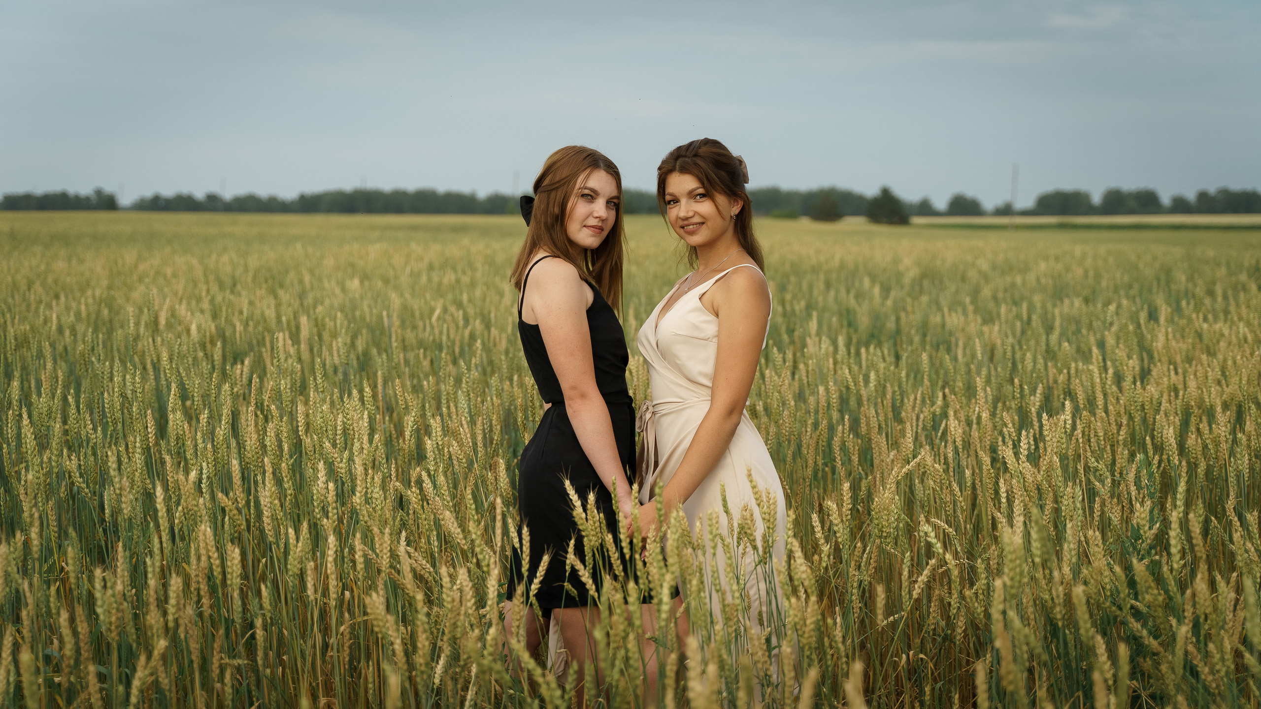 Фотосессия в полях Новосибирска