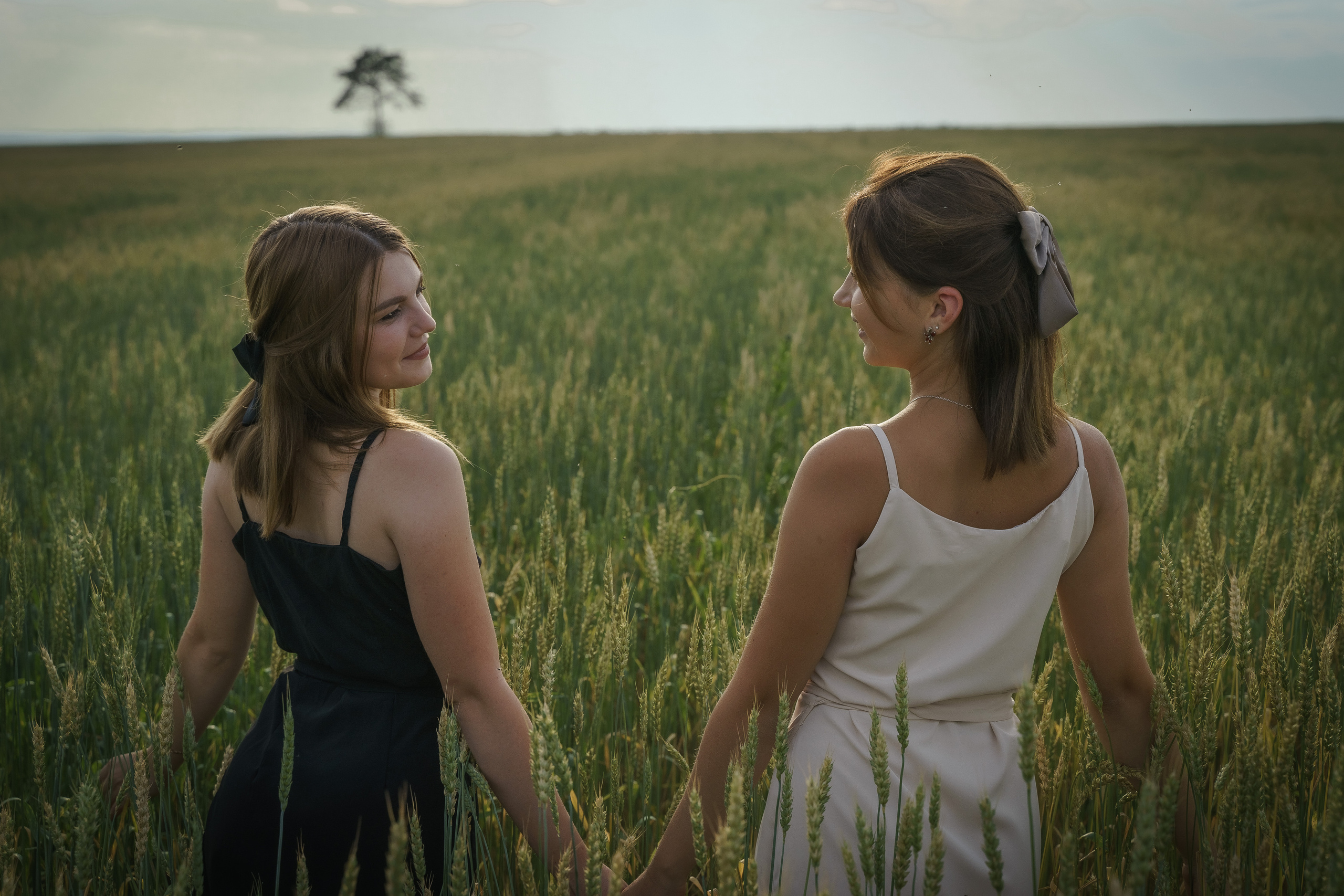 Фотосессия в полях Новосибирска