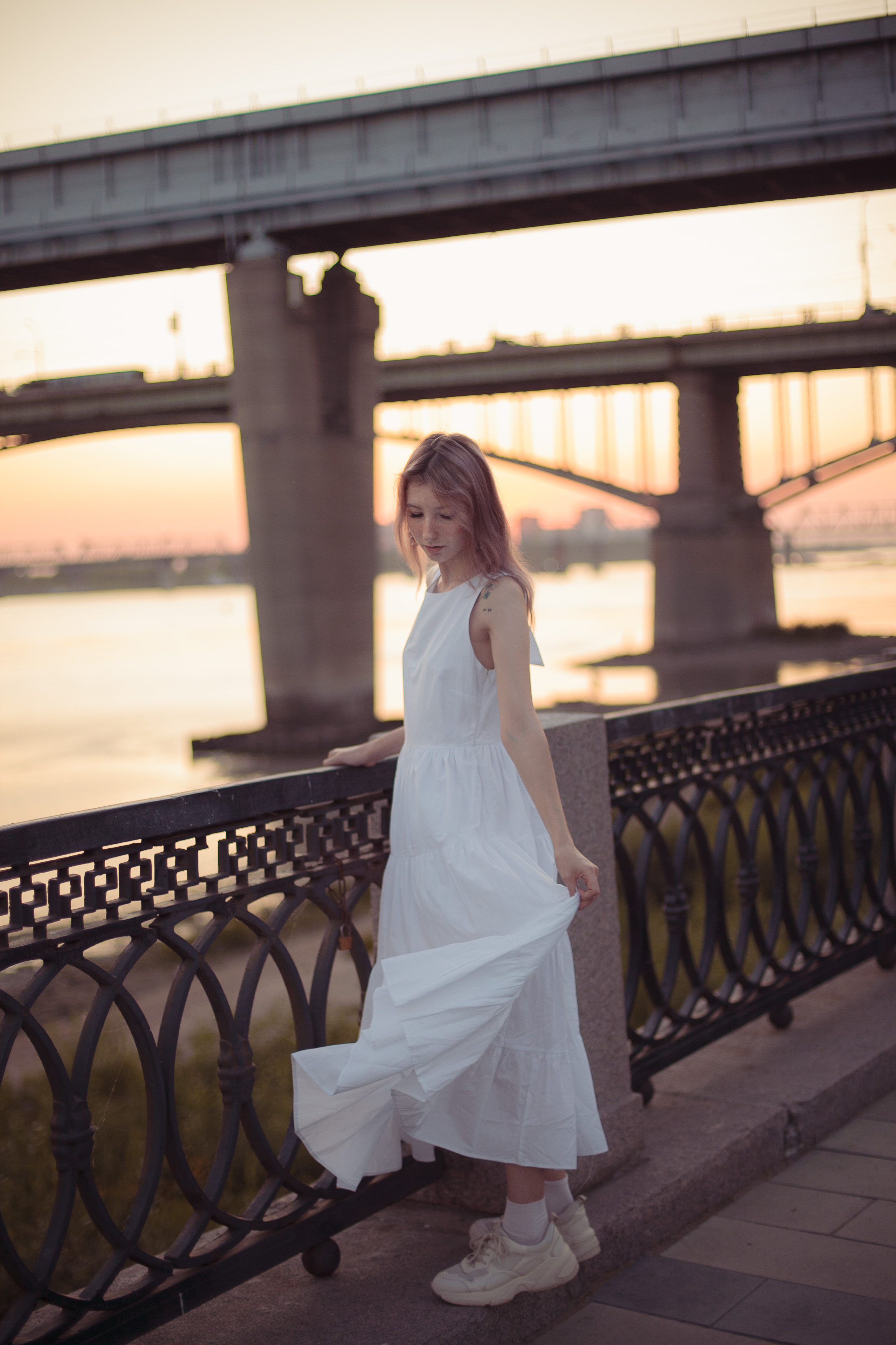 Фотосессия на набережной Новосибирска