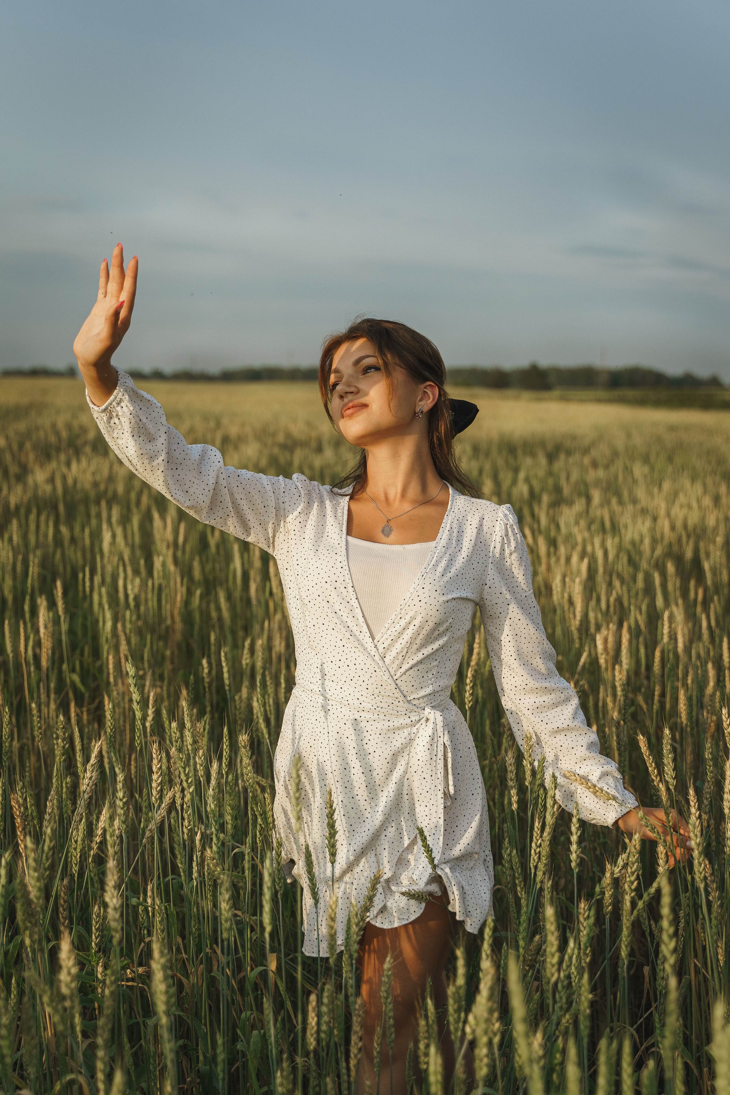 Фотосессия в полях Новосибирска