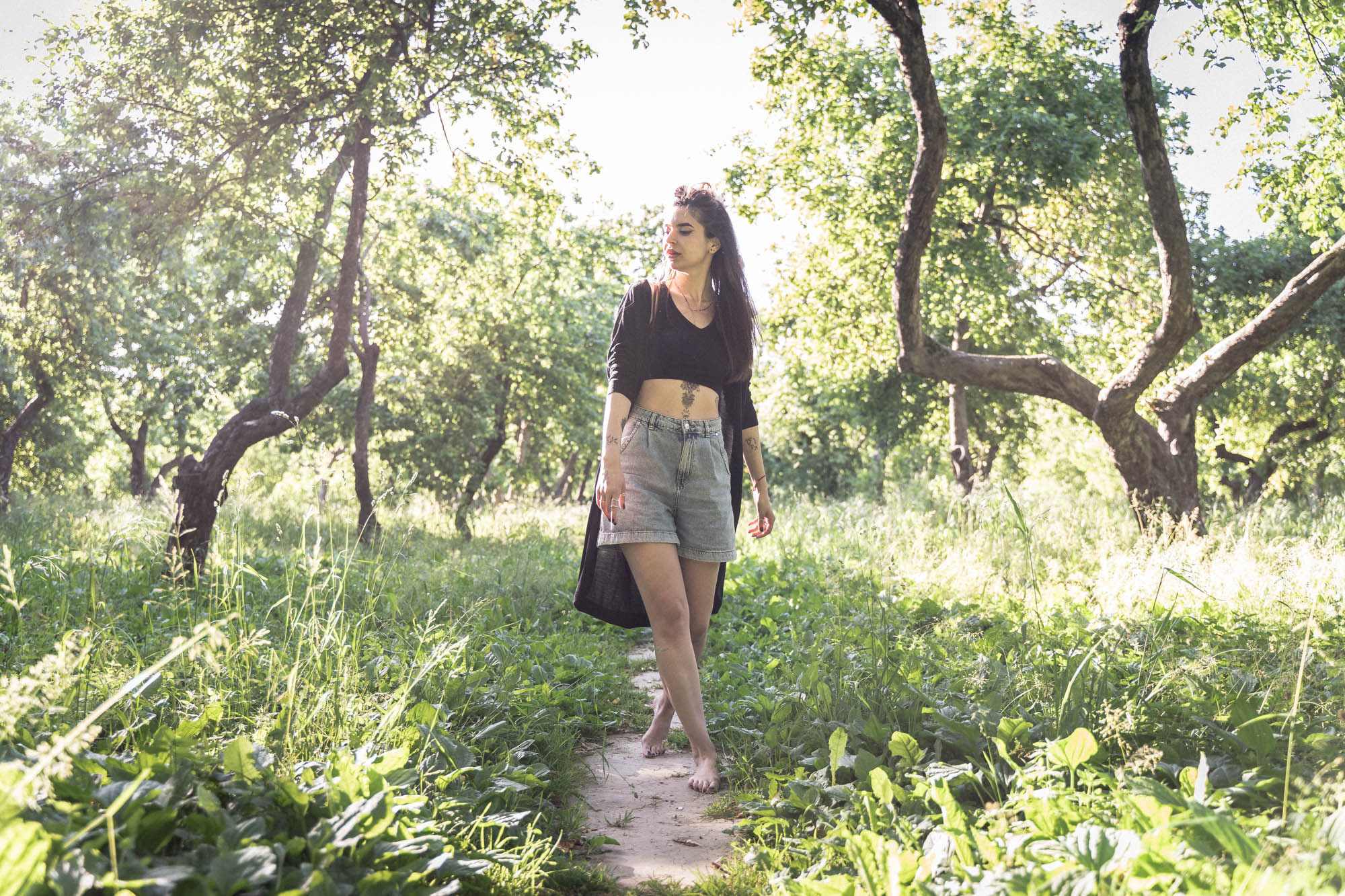 Портретная съемка в парке Москвы. Свадебный и семейный фотограф в Новосибирске Данил Коротких