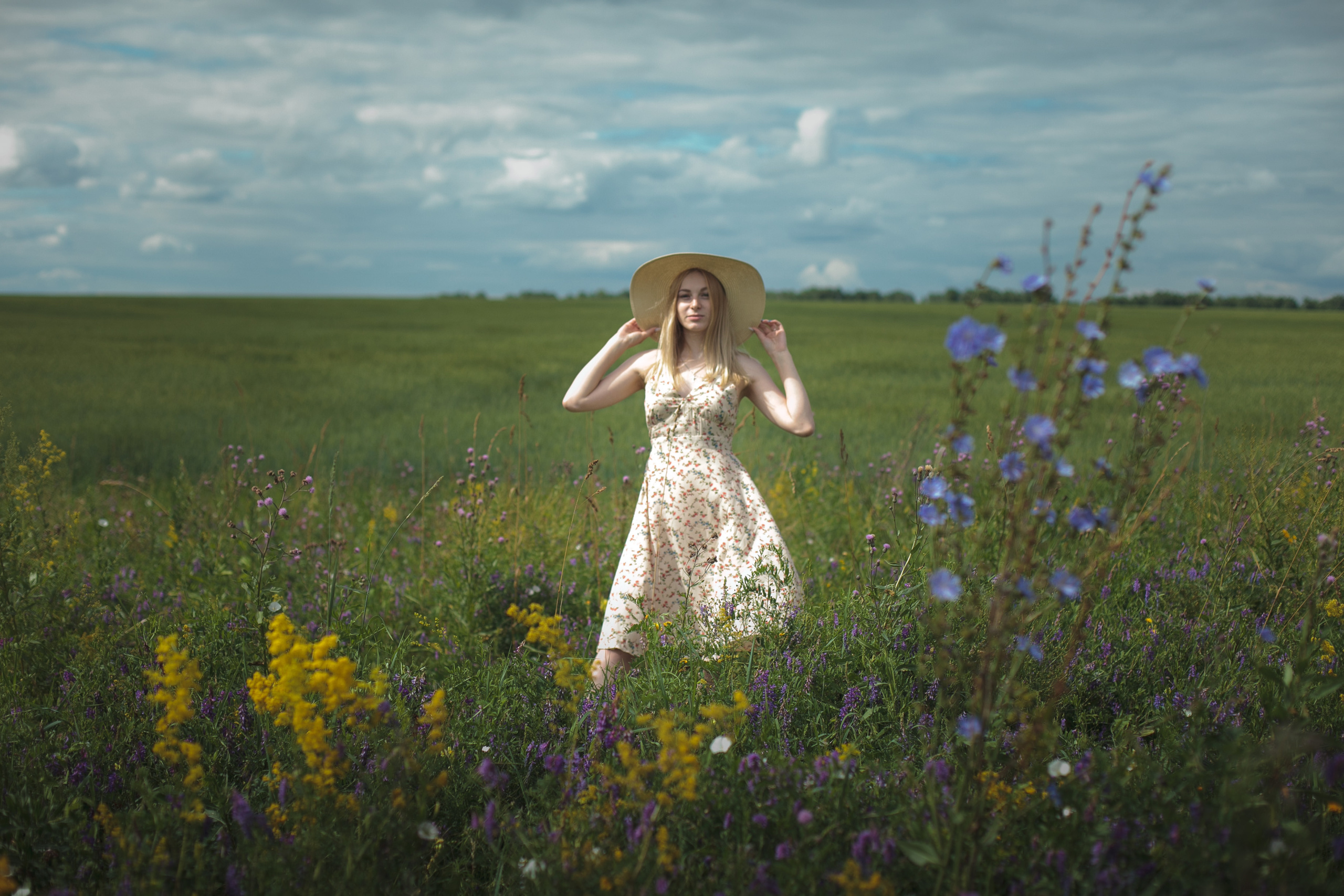 Фотосессия в полях Искитим