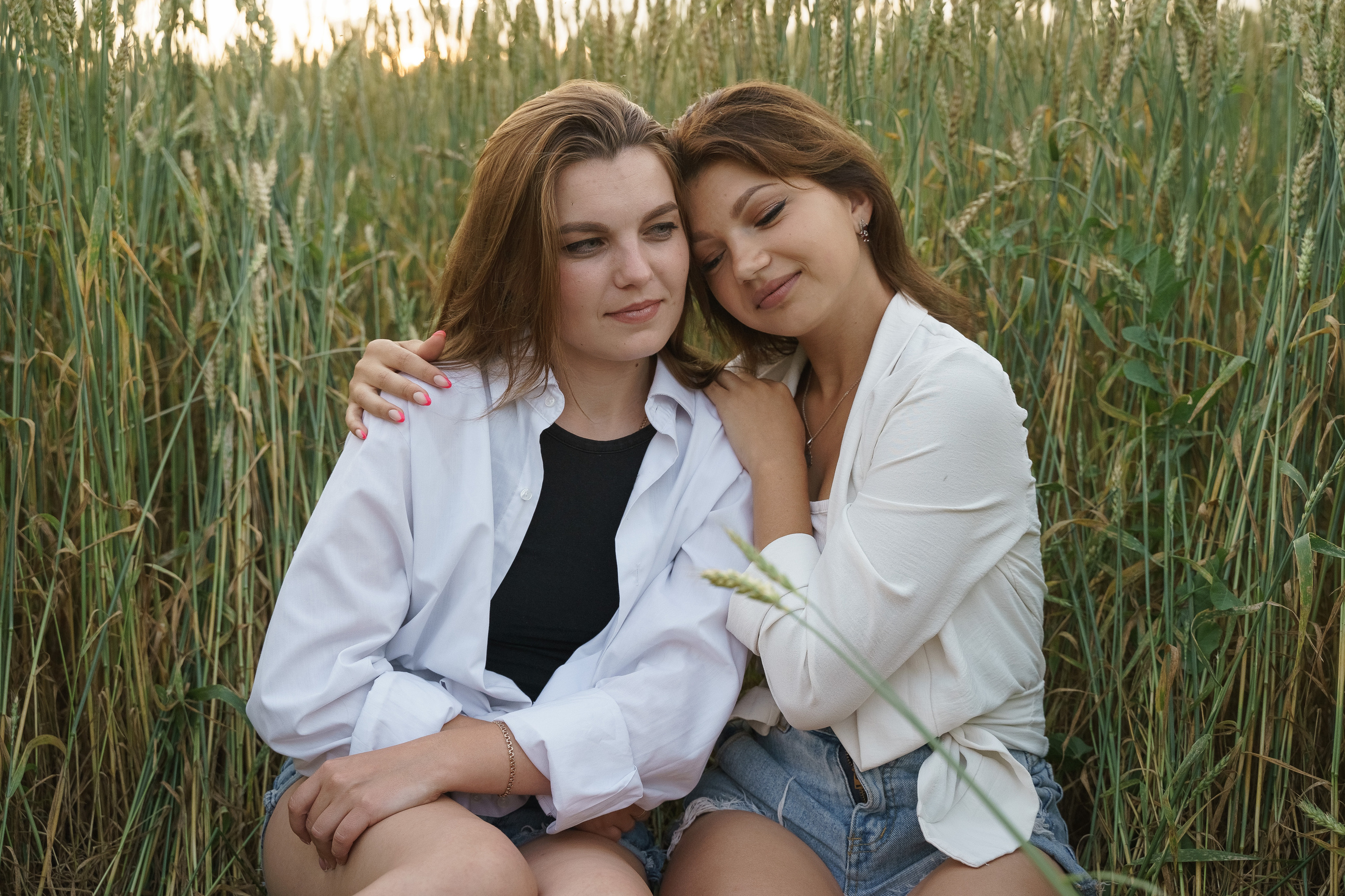 Фотосессия в полях Новосибирска