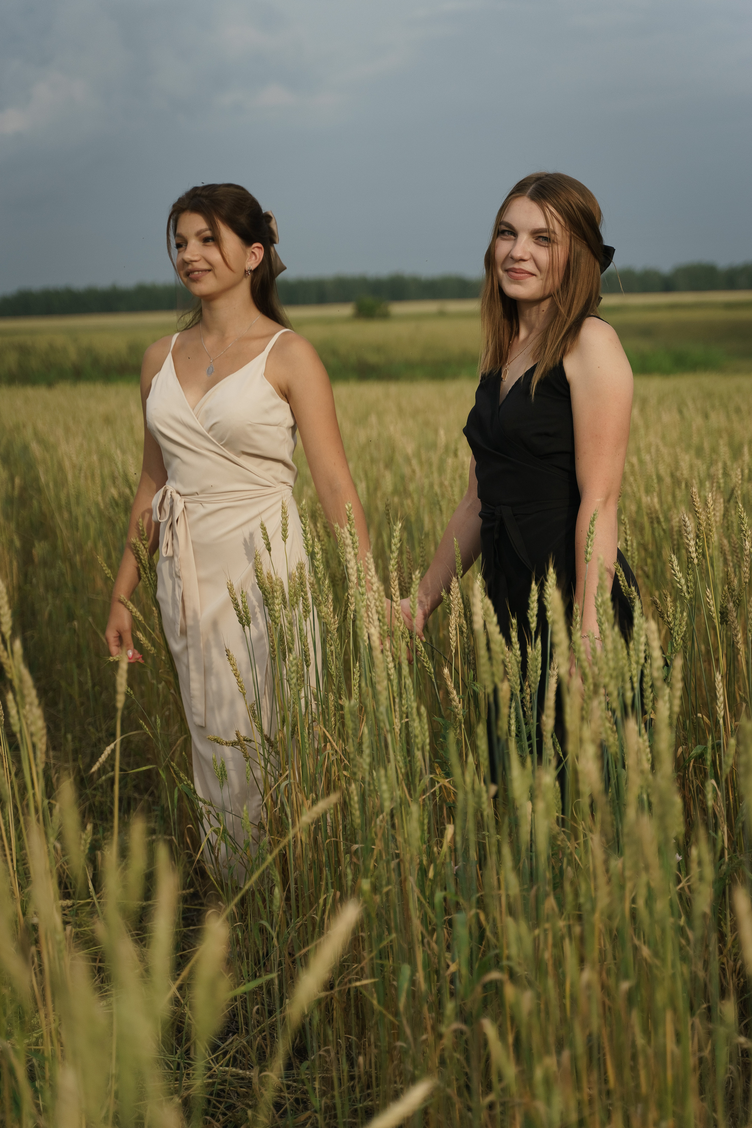 Фотосессия в полях Новосибирска