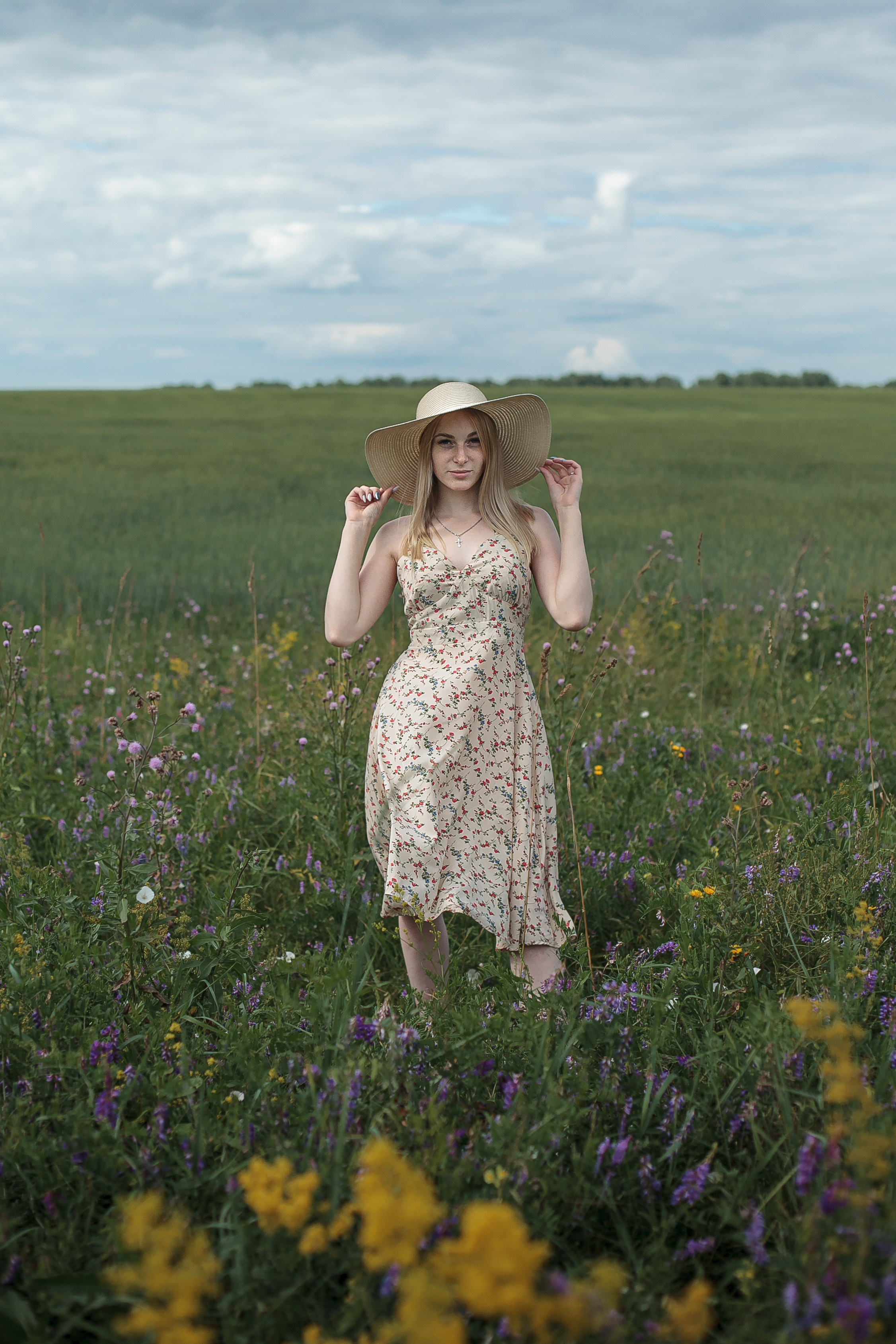 Фотосессия в полях Искитим