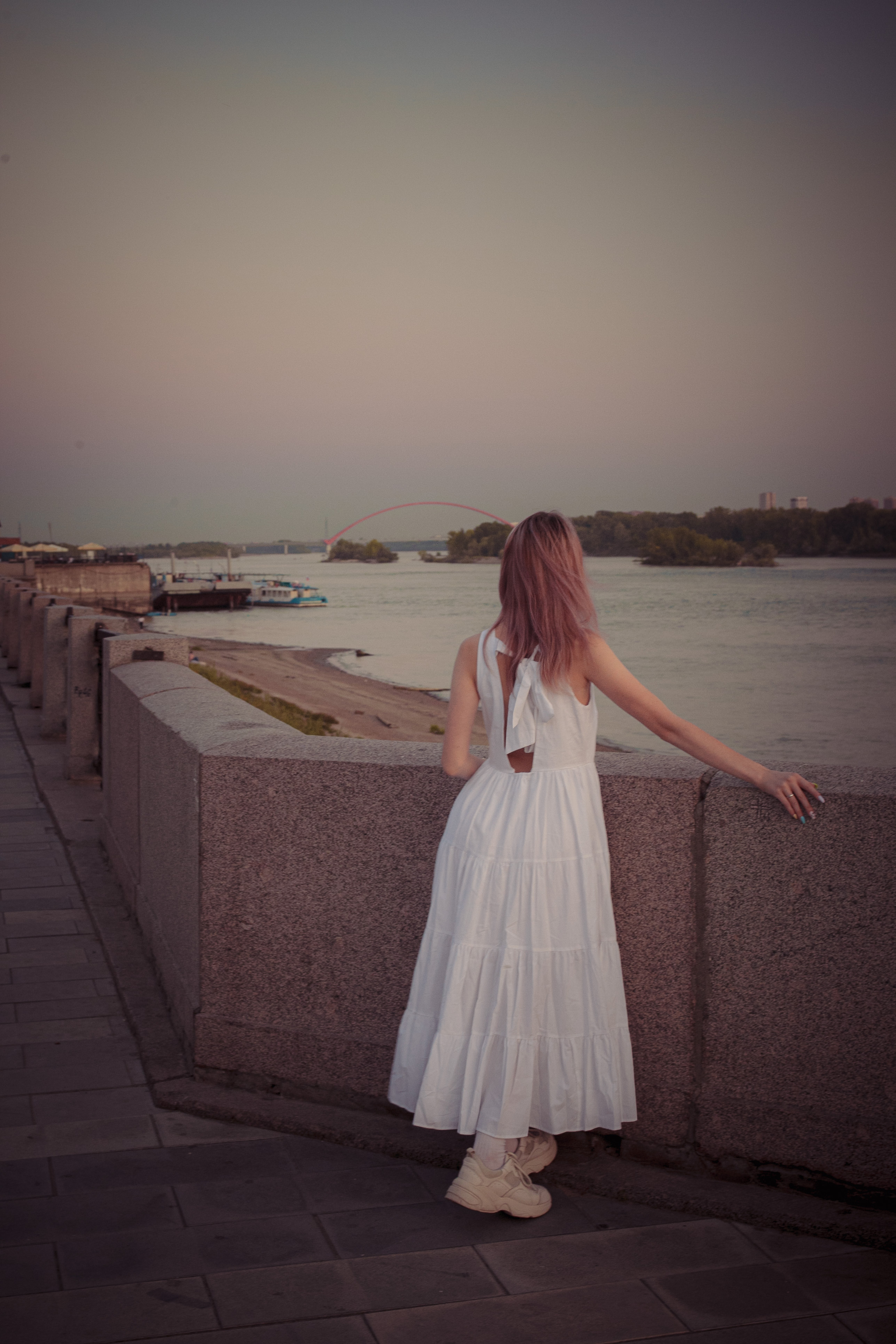 Фотосессия на набережной Новосибирска