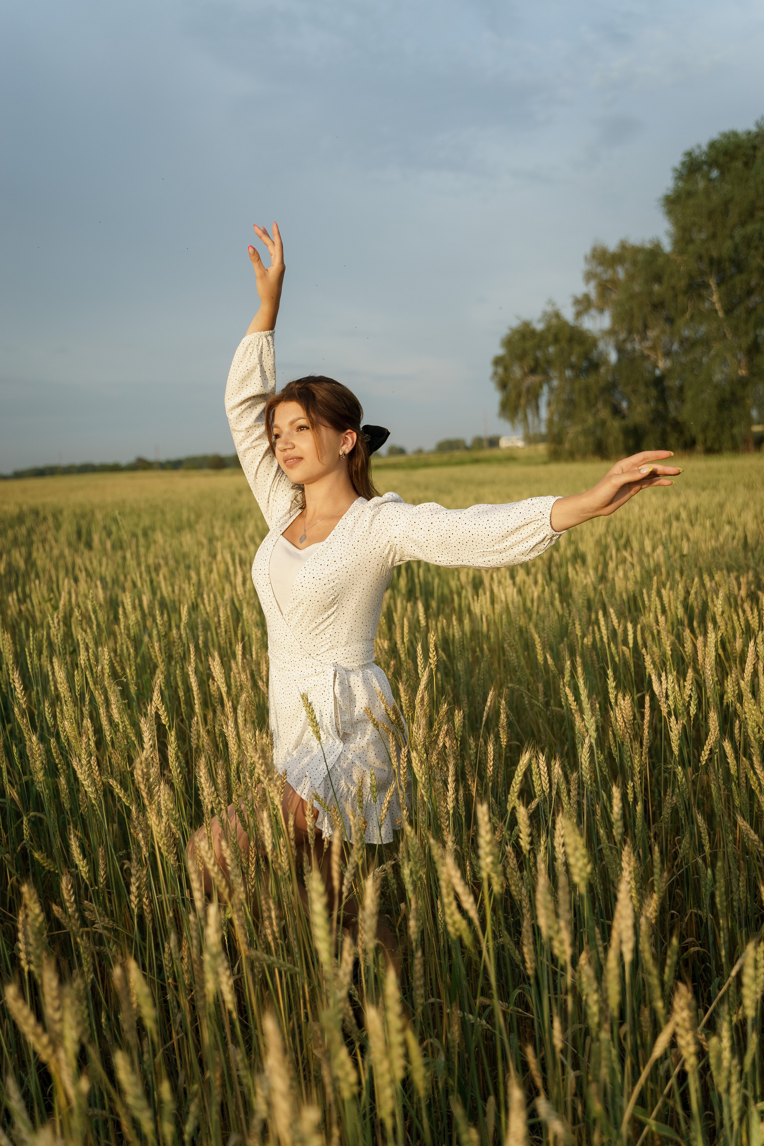 Фотосессия в полях Новосибирска