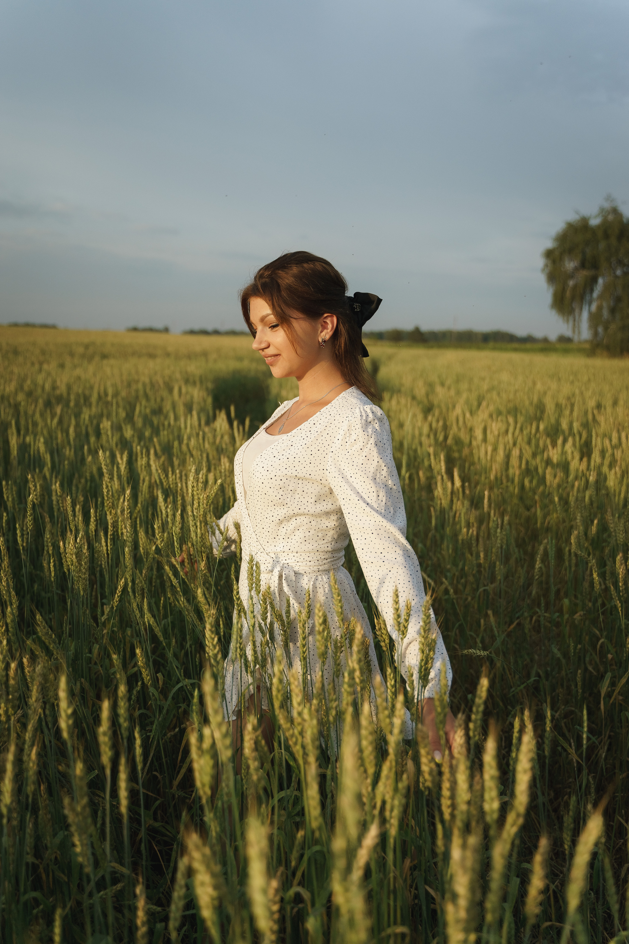 Фотосессия в полях Новосибирска