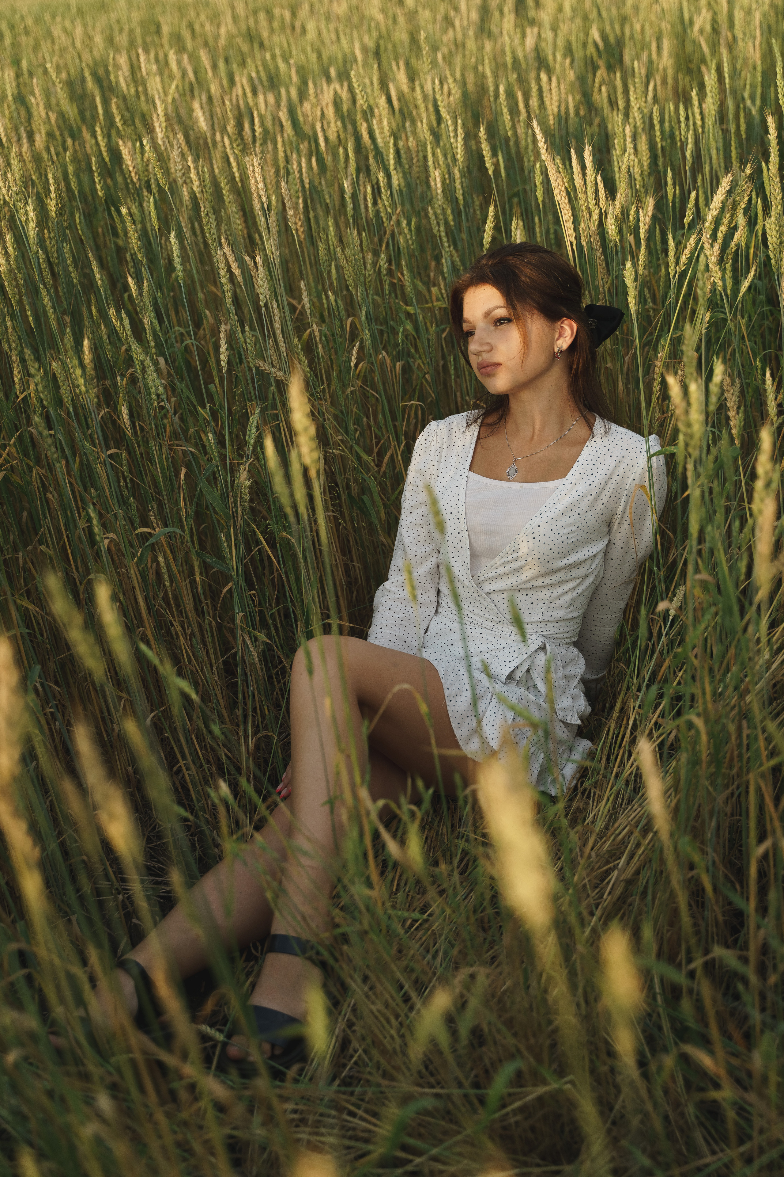 Фотосессия в полях Новосибирска