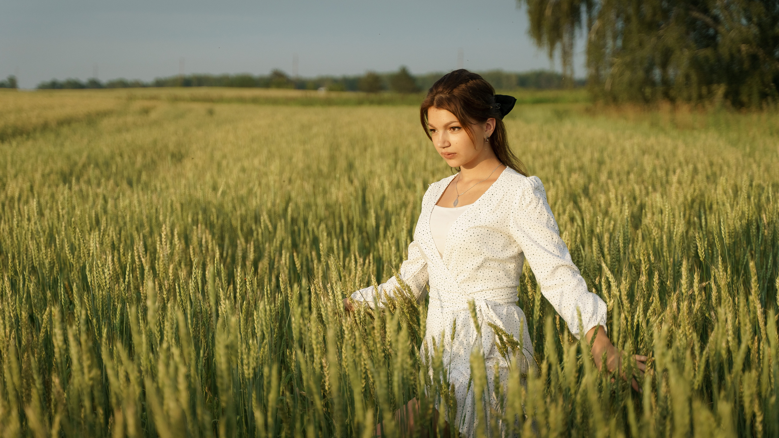 Фотосессия в полях Новосибирска