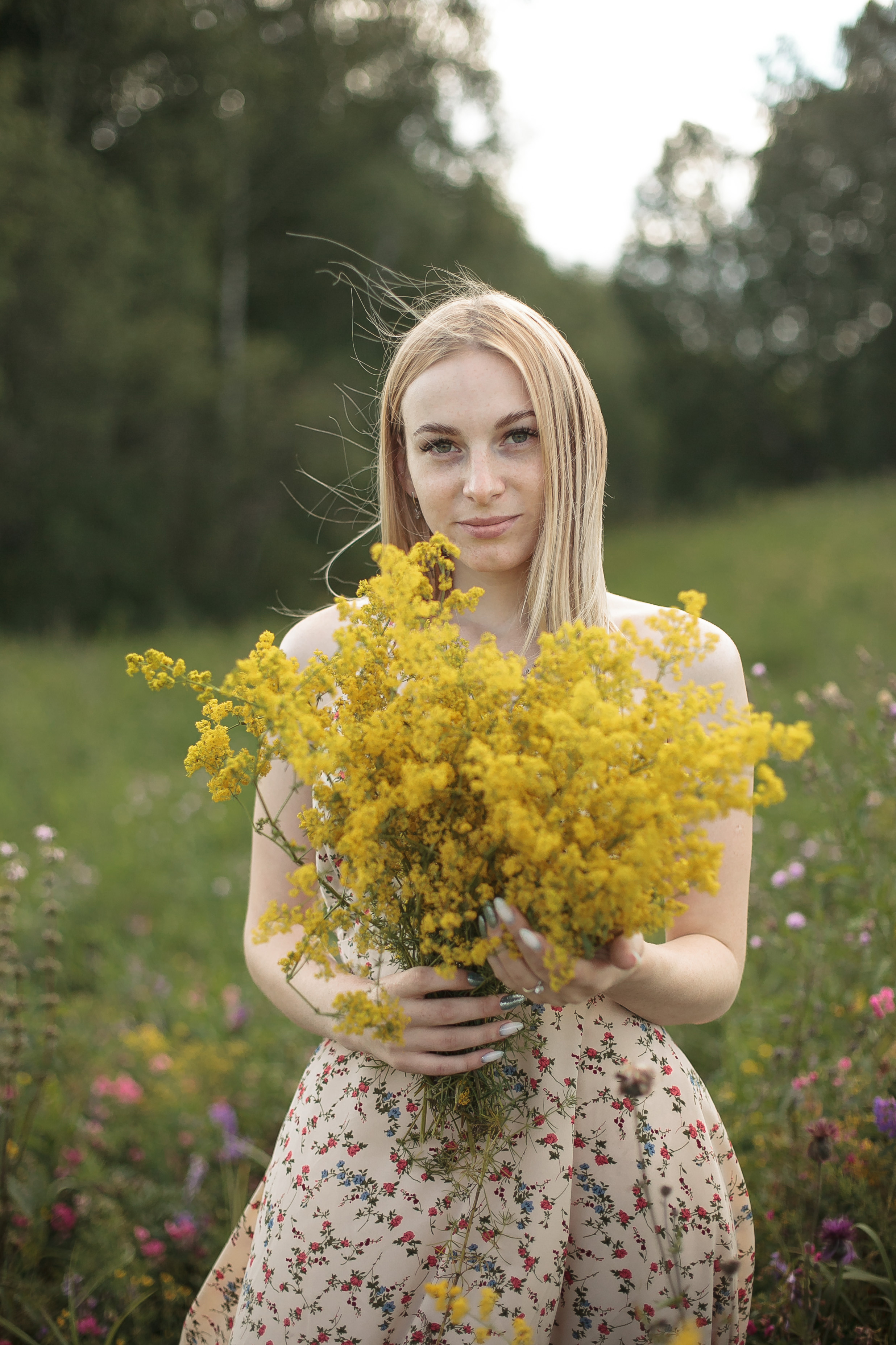 Фотосессия в полях Искитим