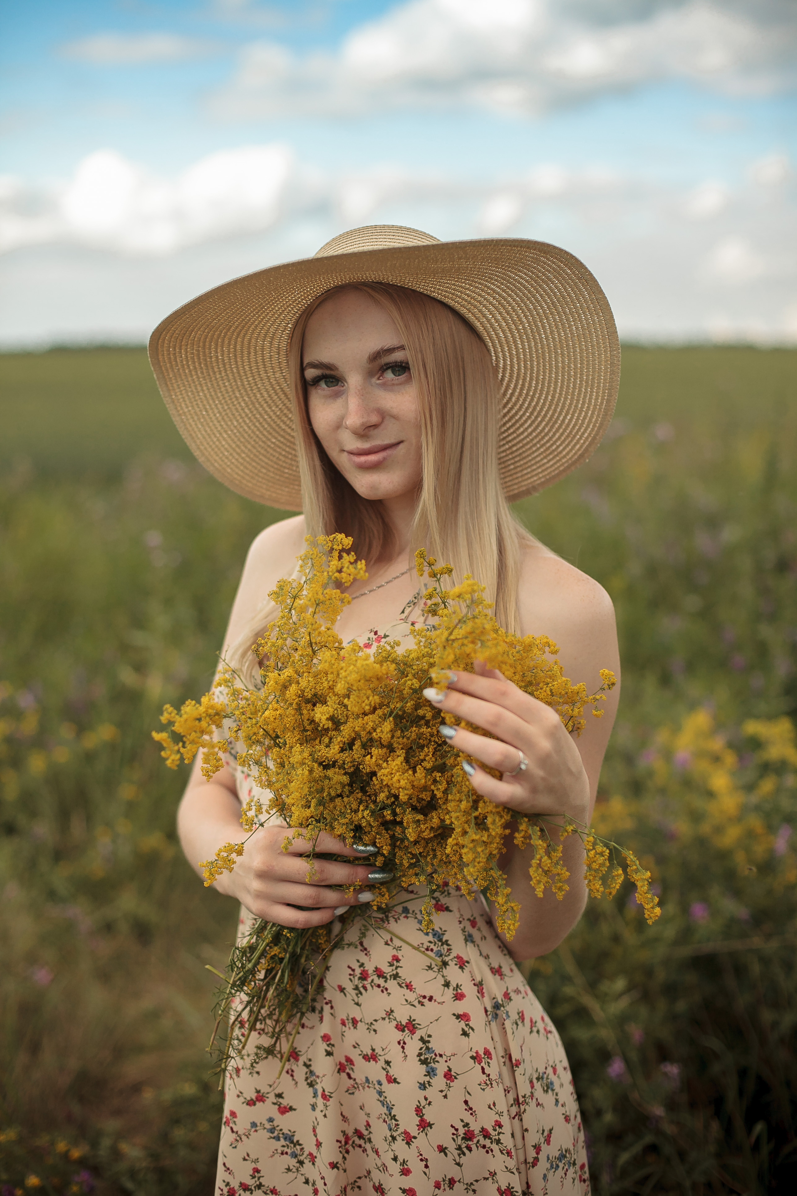 Фотосессия в полях Искитим