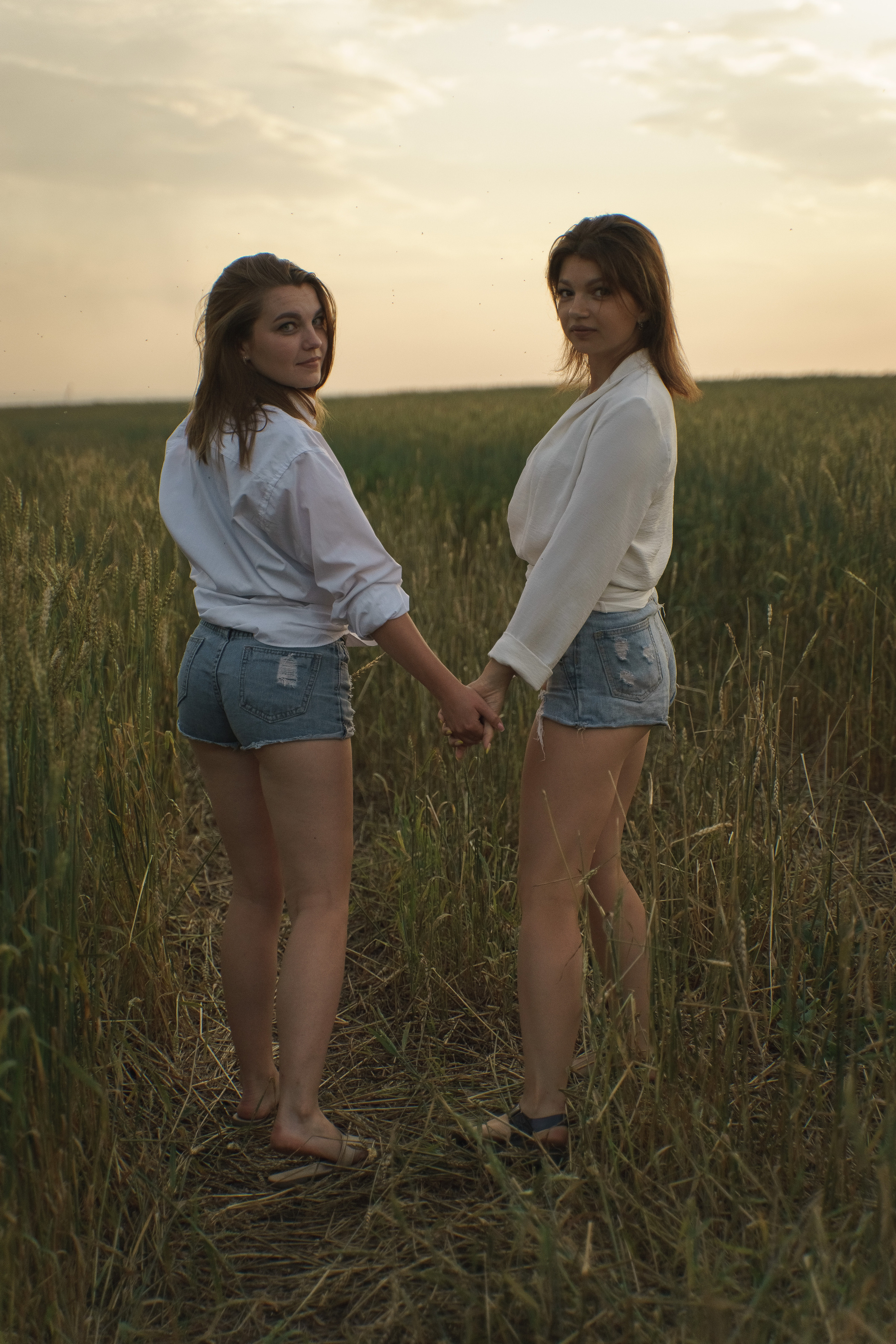 Фотосессия в полях Новосибирска