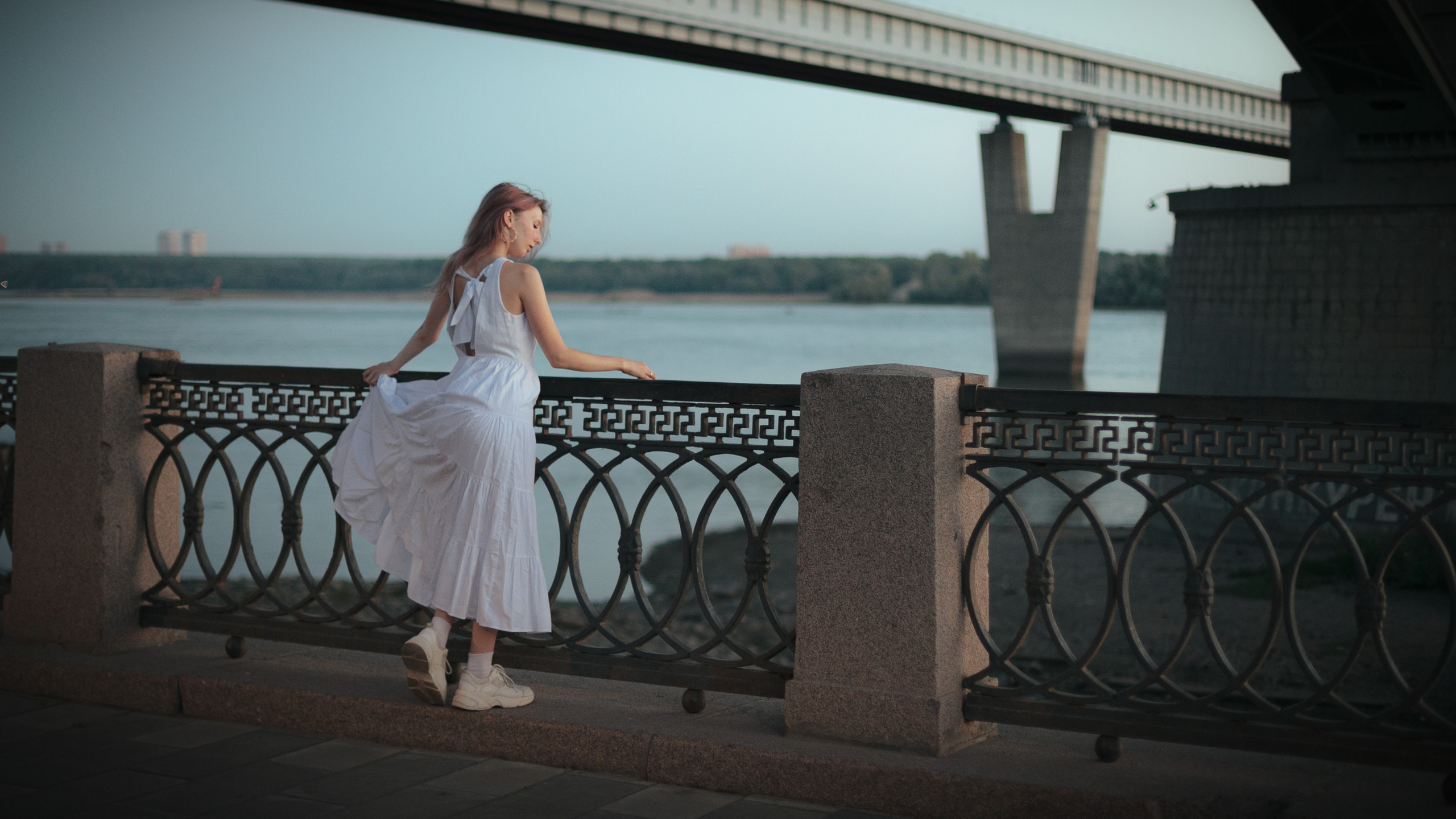 Фотосессия на набережной Новосибирска