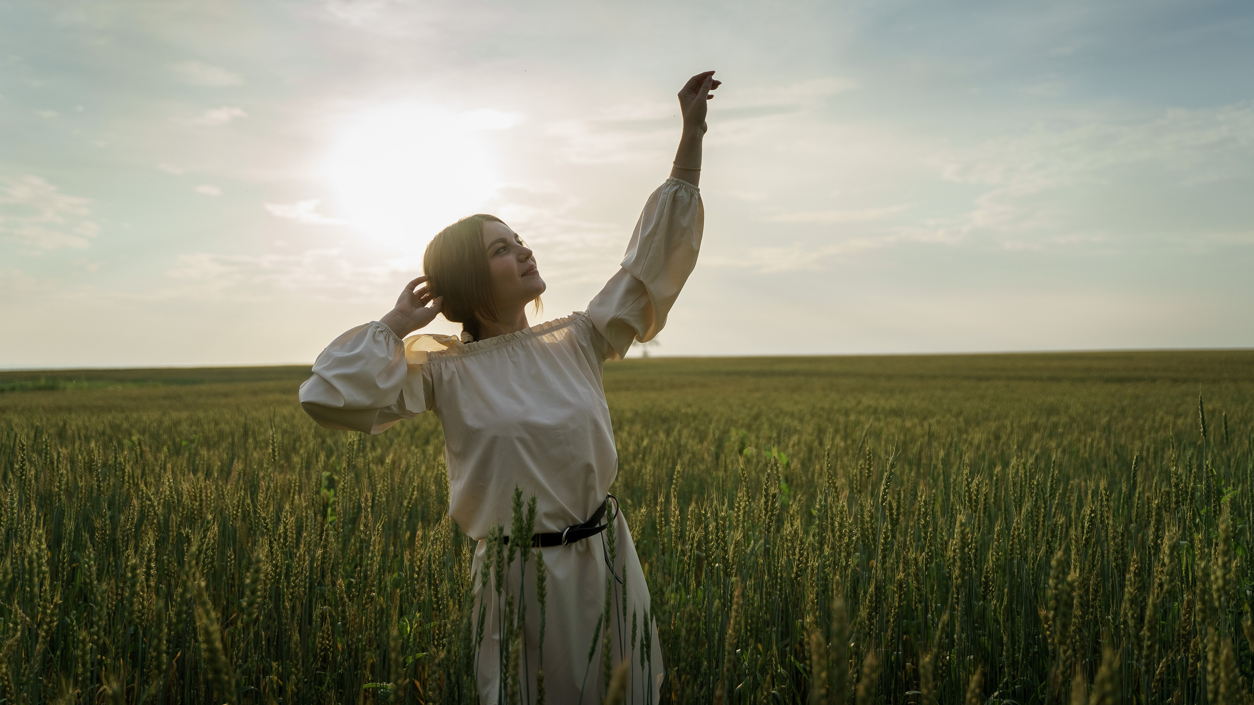 Фотосессия в полях Новосибирска