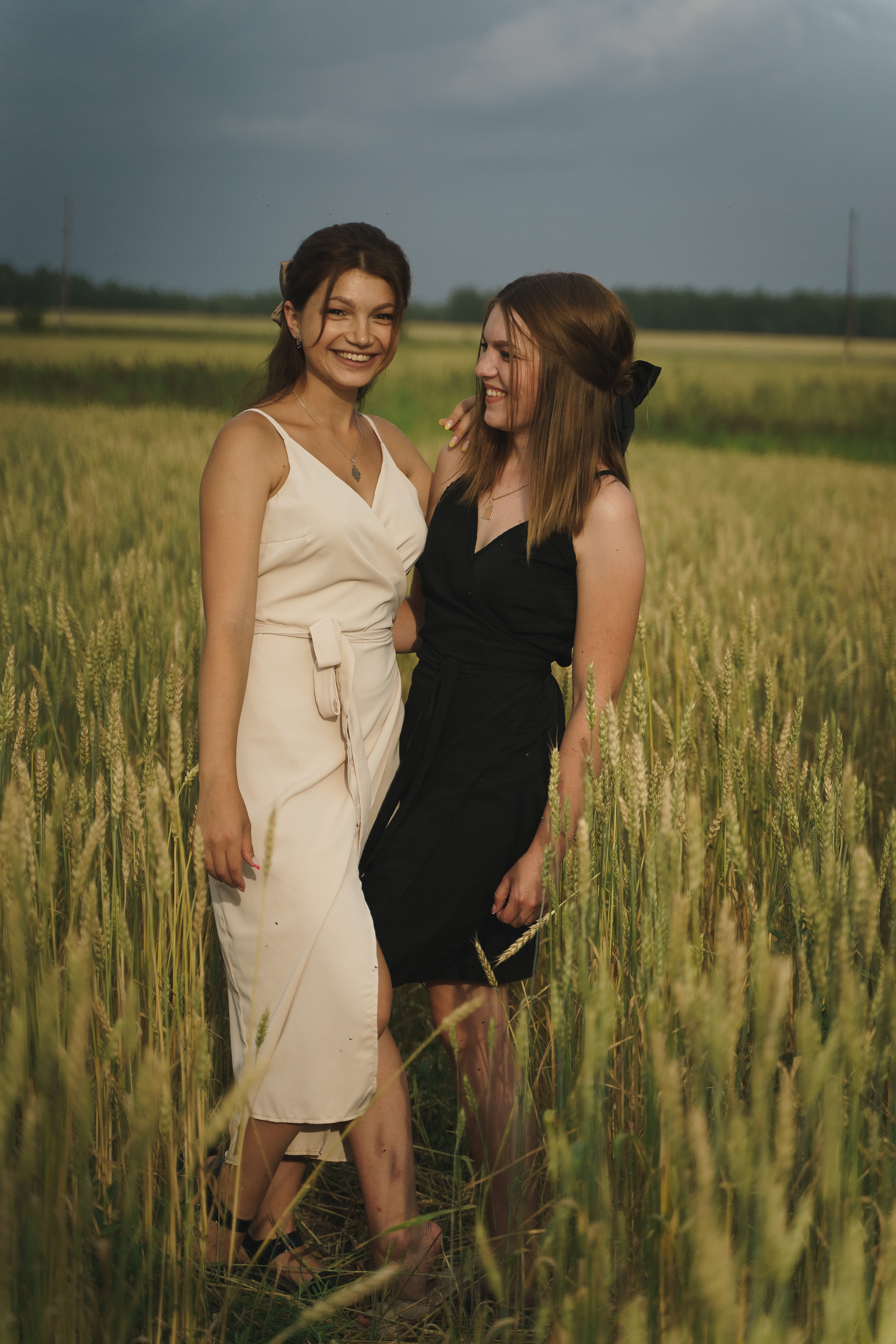 Фотосессия в полях Новосибирска