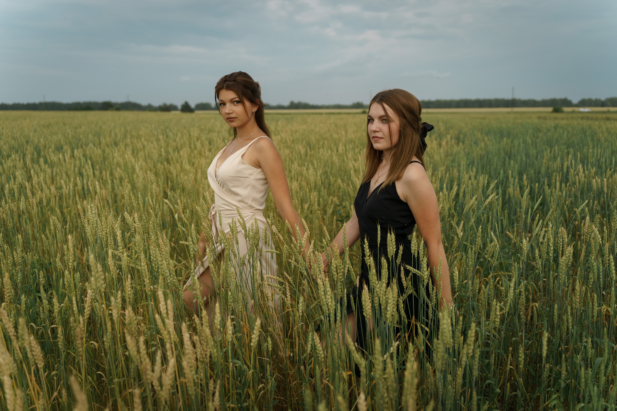 Фотосессия в полях Новосибирска