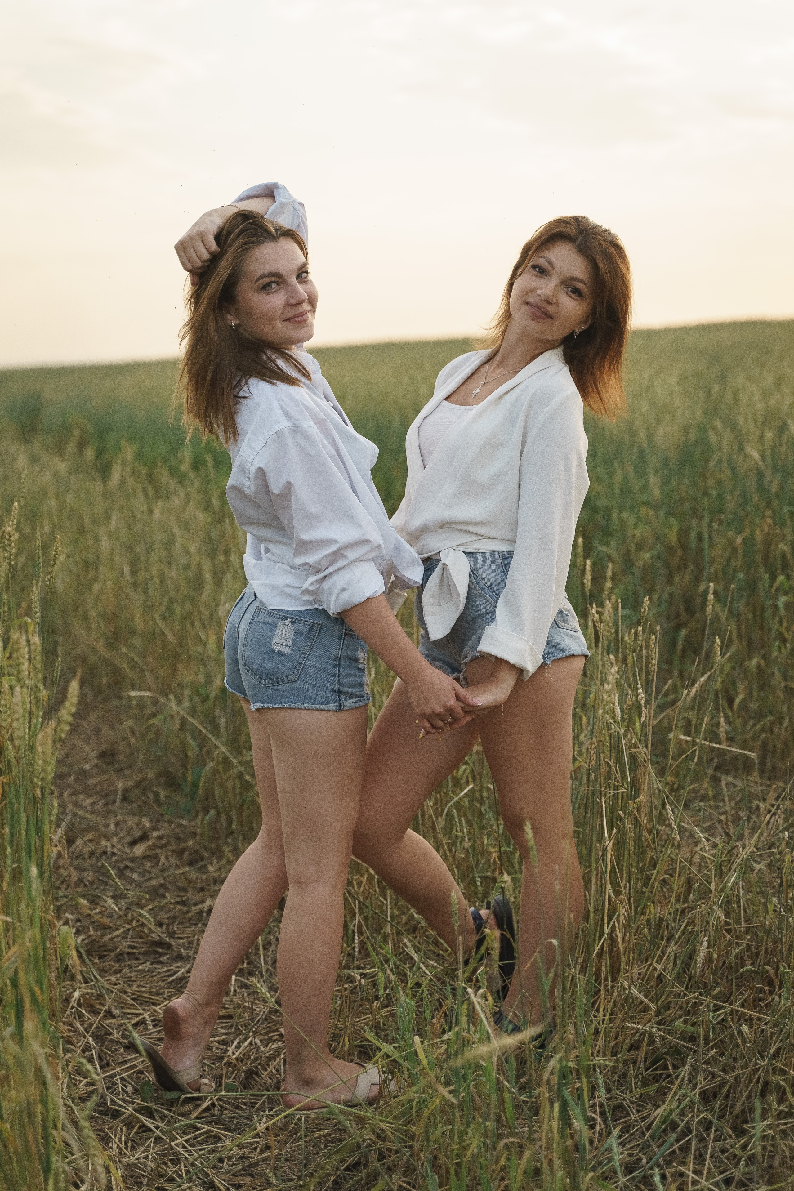 Фотосессия в полях Новосибирска