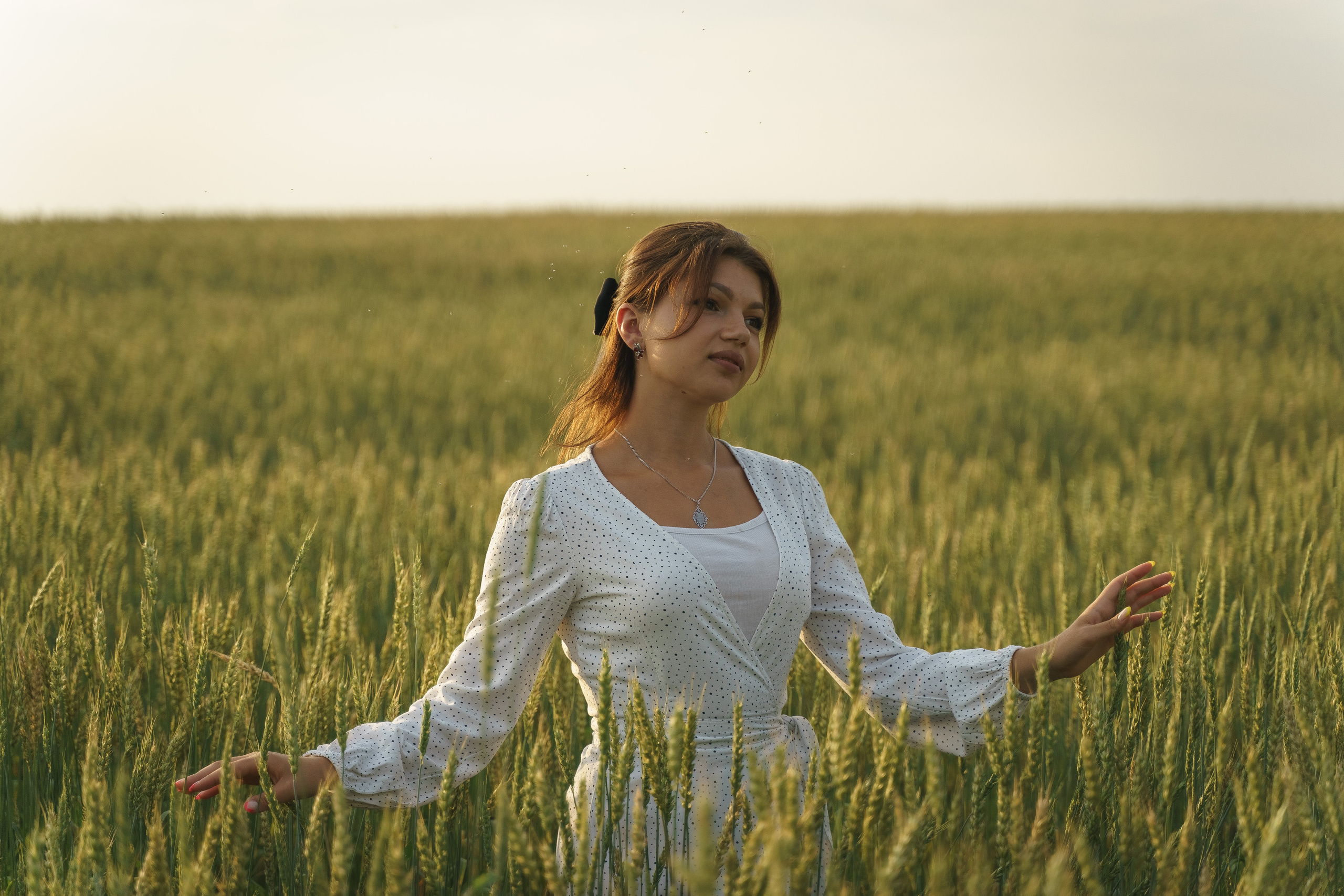 Фотосессия в полях Новосибирска