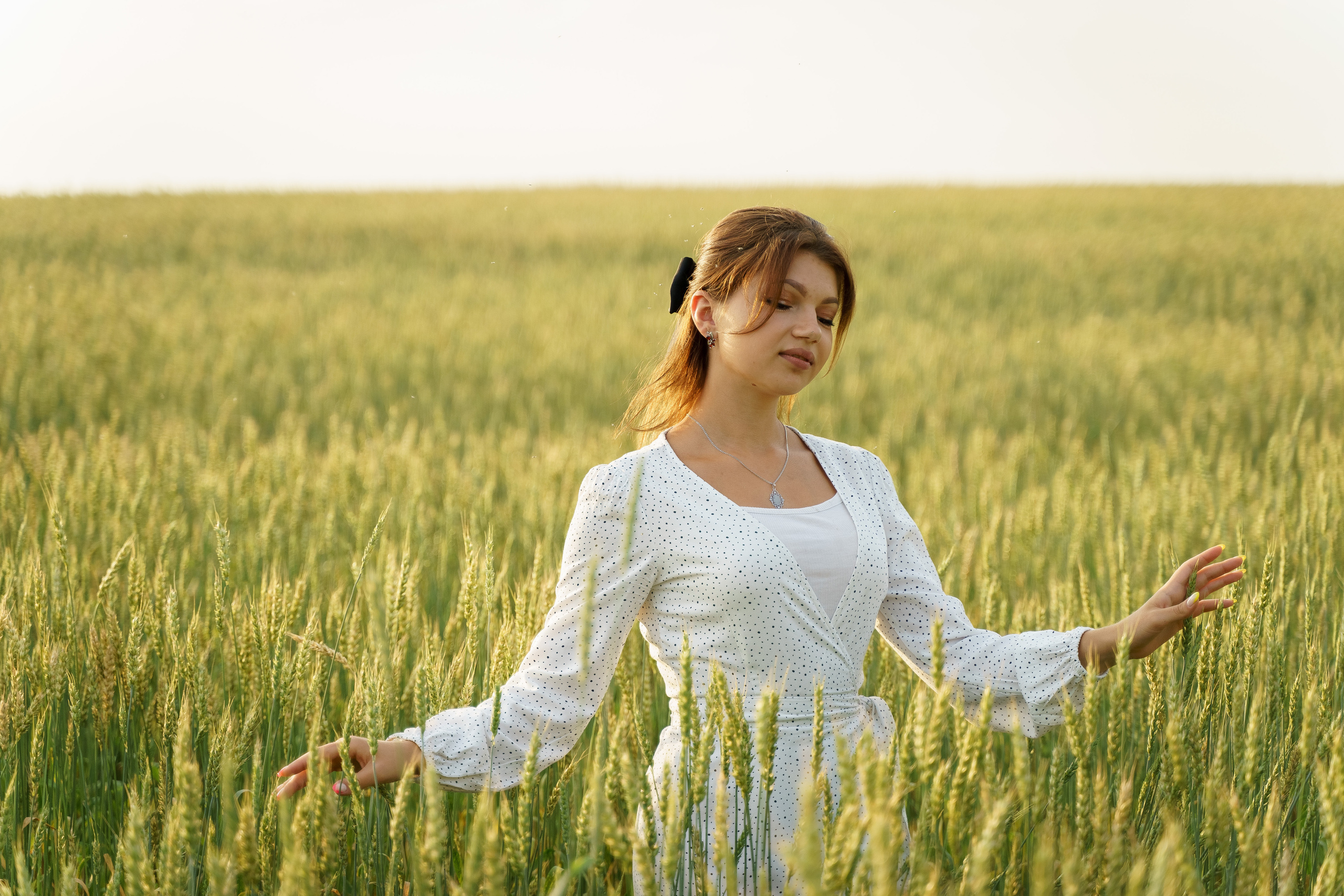 Фотосессия в полях Новосибирска