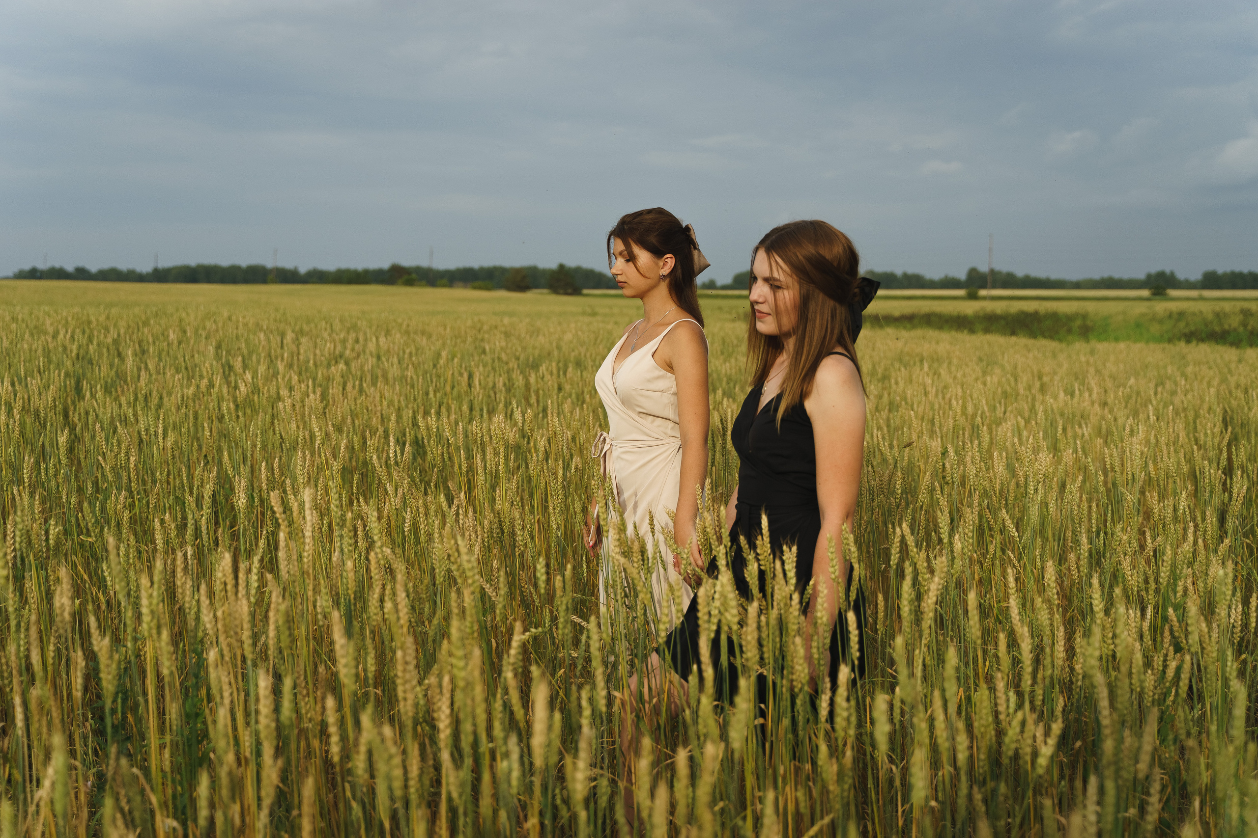 Фотосессия в полях Новосибирска