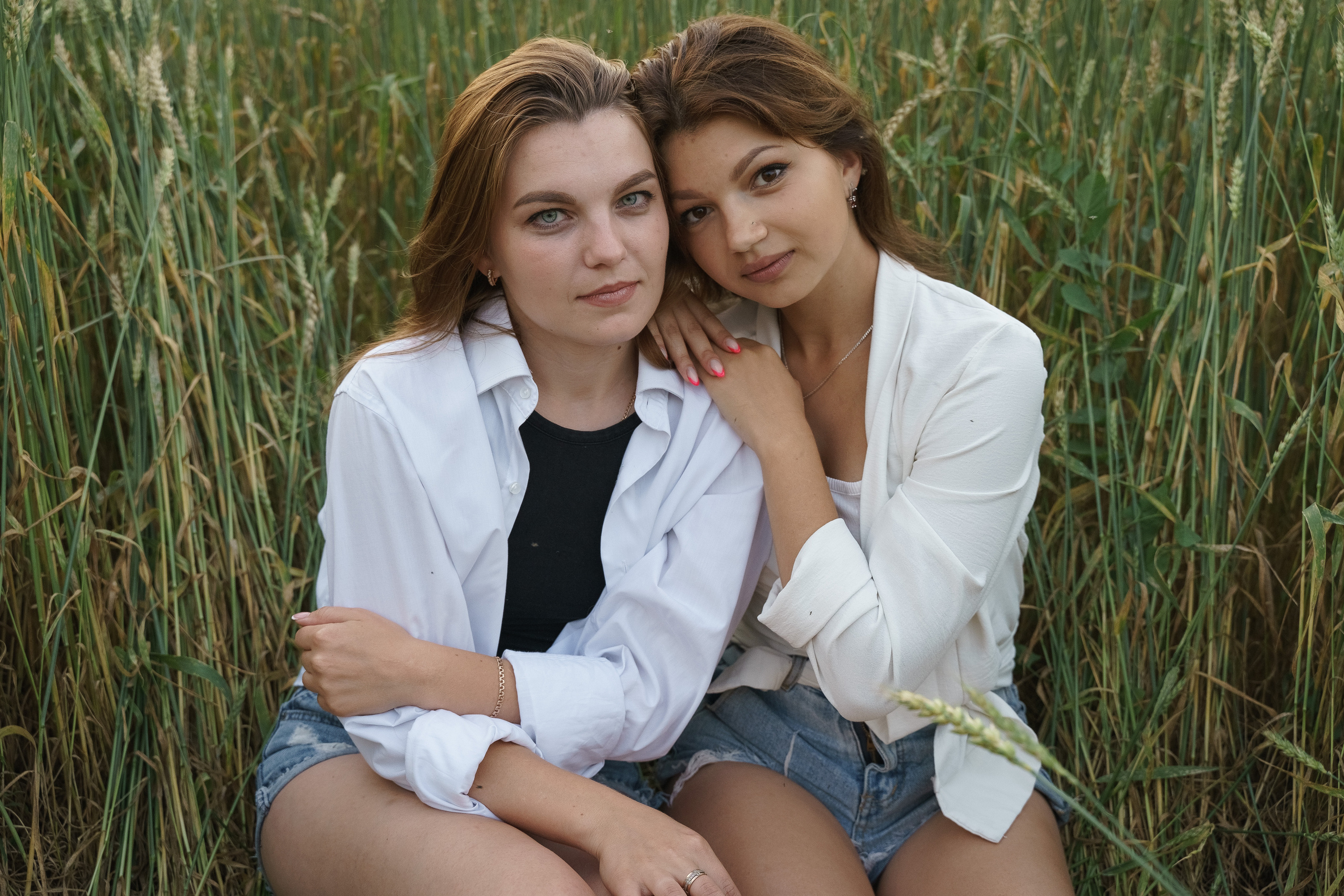 Фотосессия в полях Новосибирска