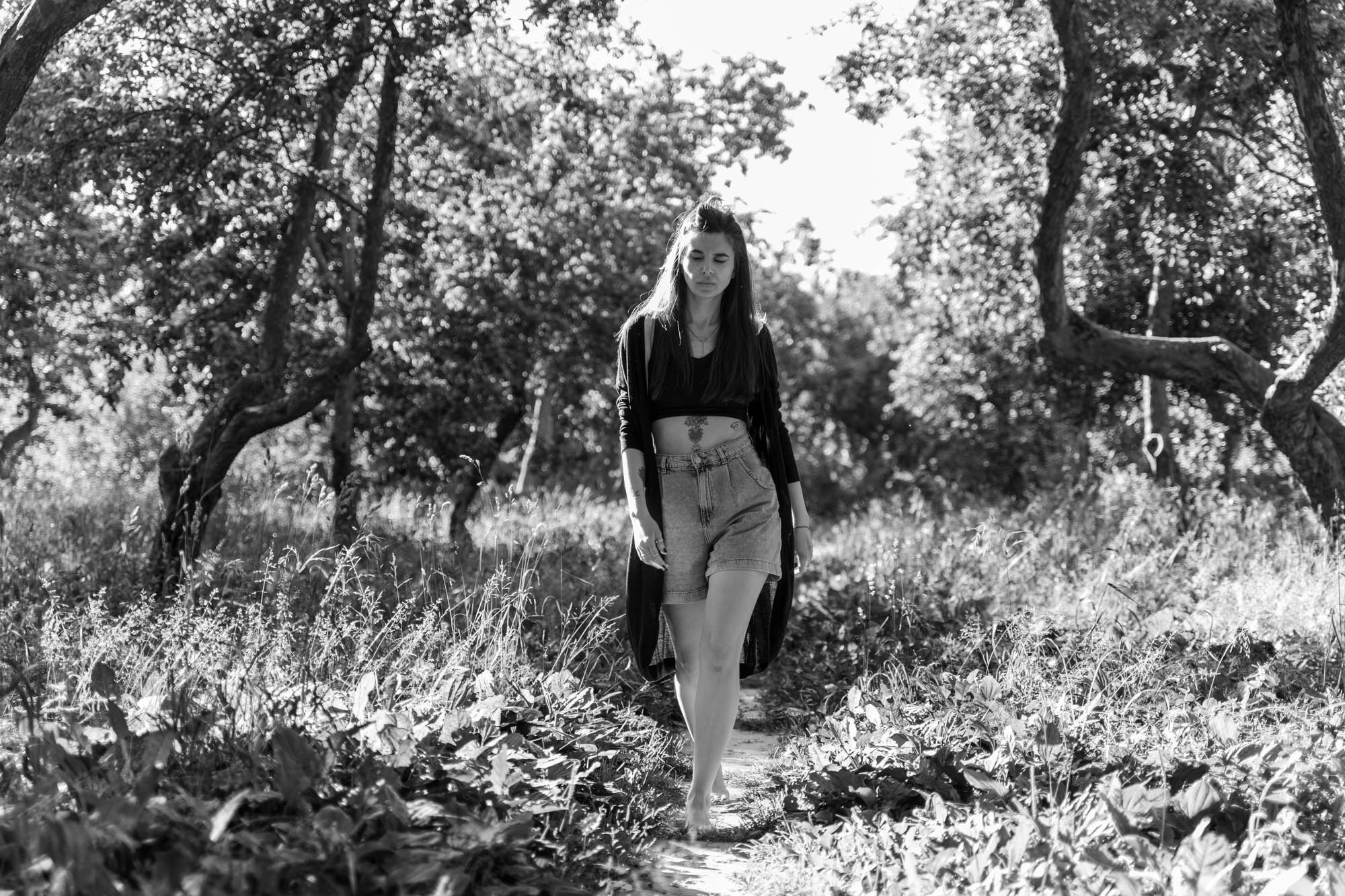 Портретная съемка в парке Москвы. Свадебный и семейный фотограф в Новосибирске Данил Коротких