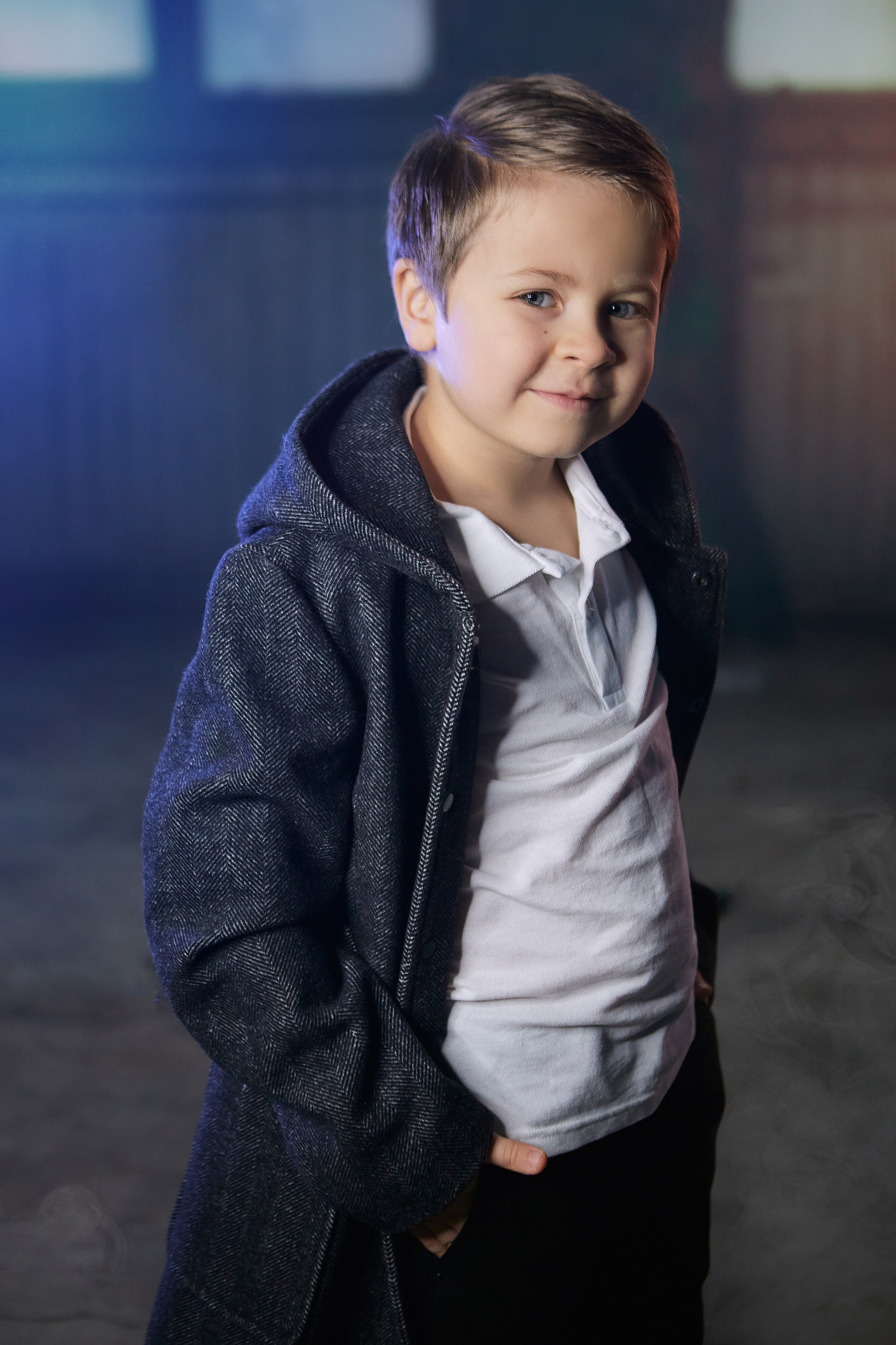 Богдан, 8 лет, рост 134 см. Efimova Model Agency