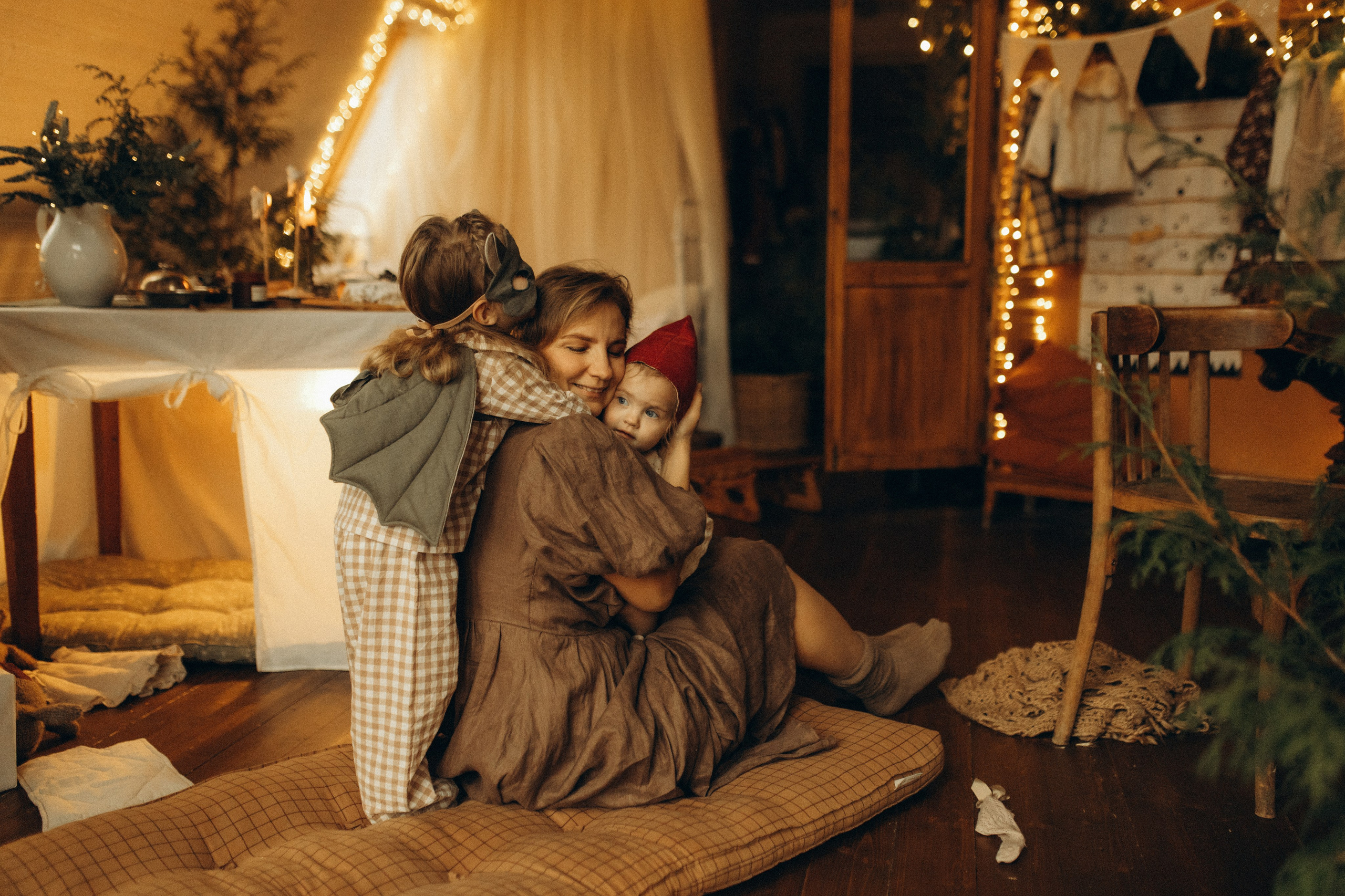 Ира, Дуня, Агуся, Маша. Семейный фотограф Оля Гладченко