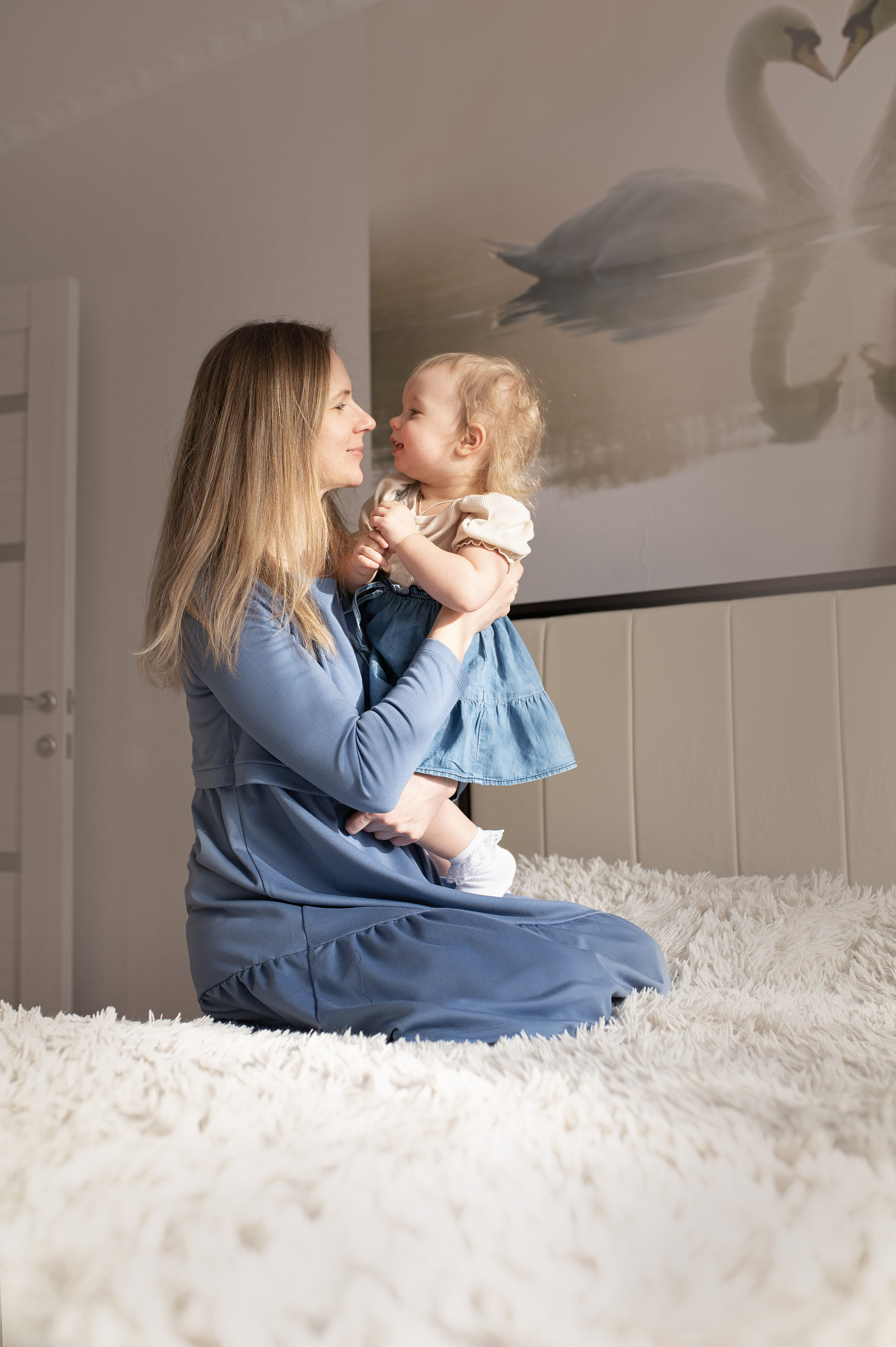 Семья Ляминых дома. Фотографы крещения/венчания  Красноярск Татьяна и Вячеслав Переваловы