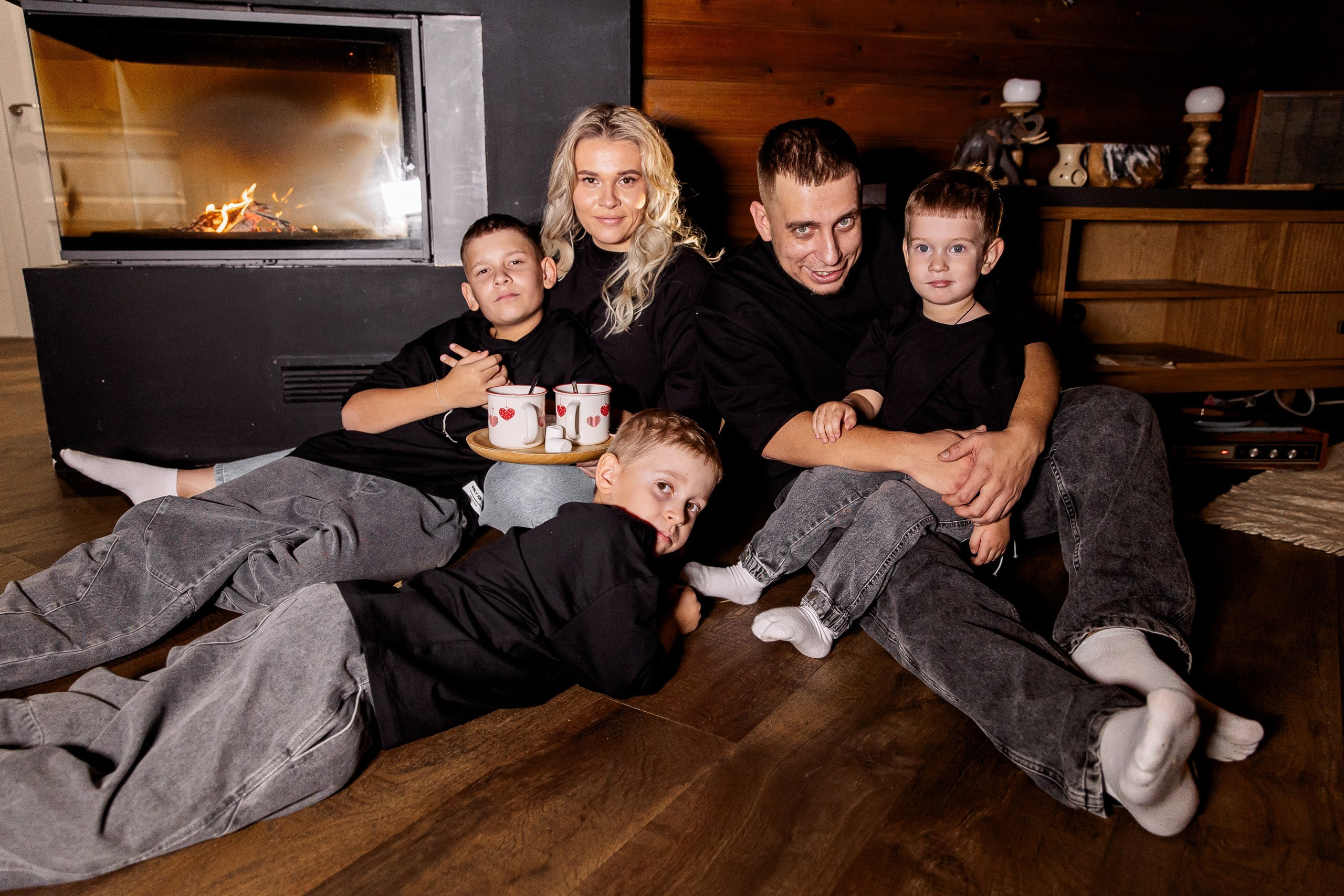 Эдуард и Дарья с сыновьями. Свадебный и семейный фотограф в Челябинске Юлия Ишимова