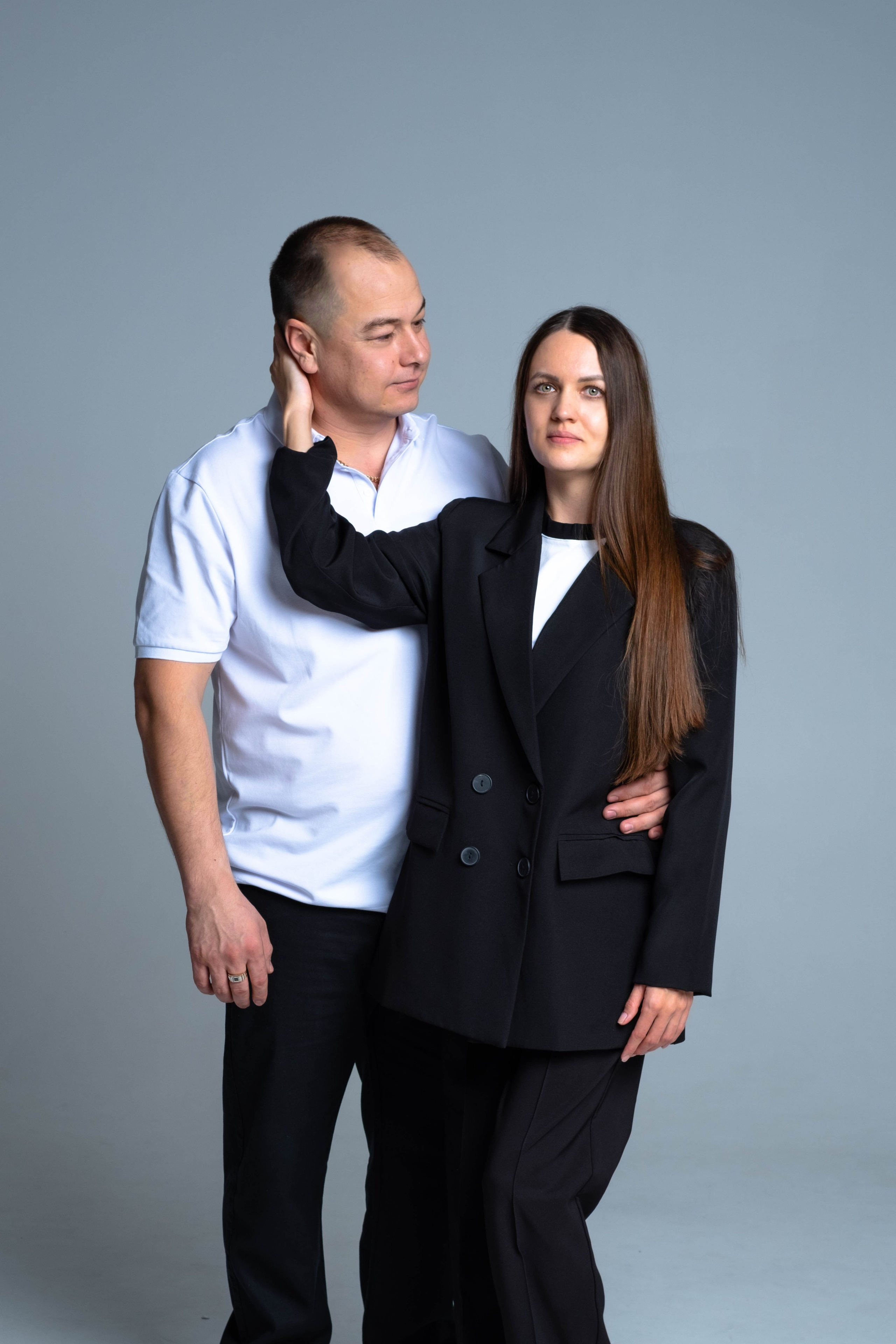 Семейная пара. Студийный, портретный, семейный фотограф Южно-Сахалинска Яна Радаева