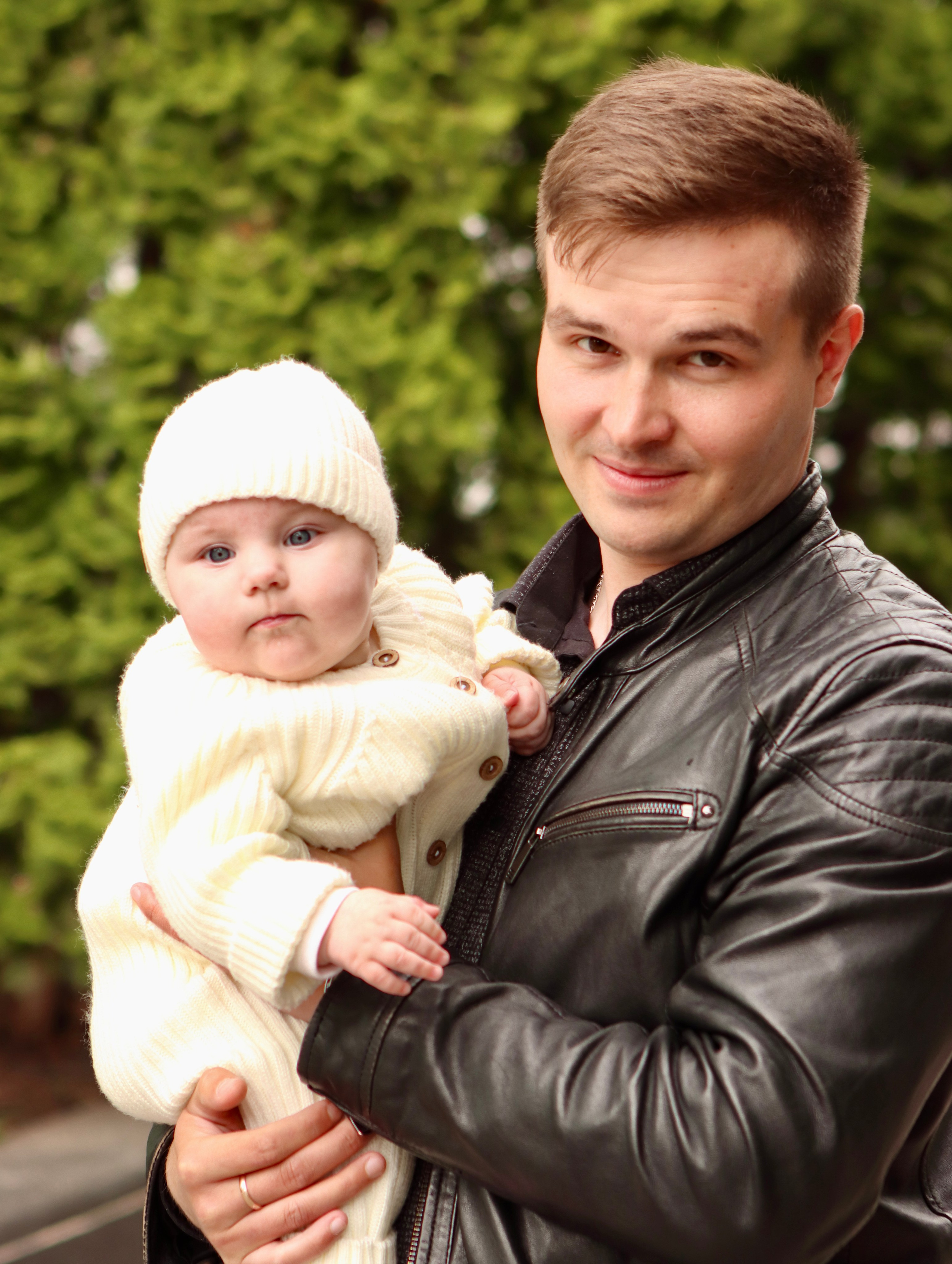 Анастасия и Вадим — крещение Виктории. Фотограф в Курске Смирнов Евгений