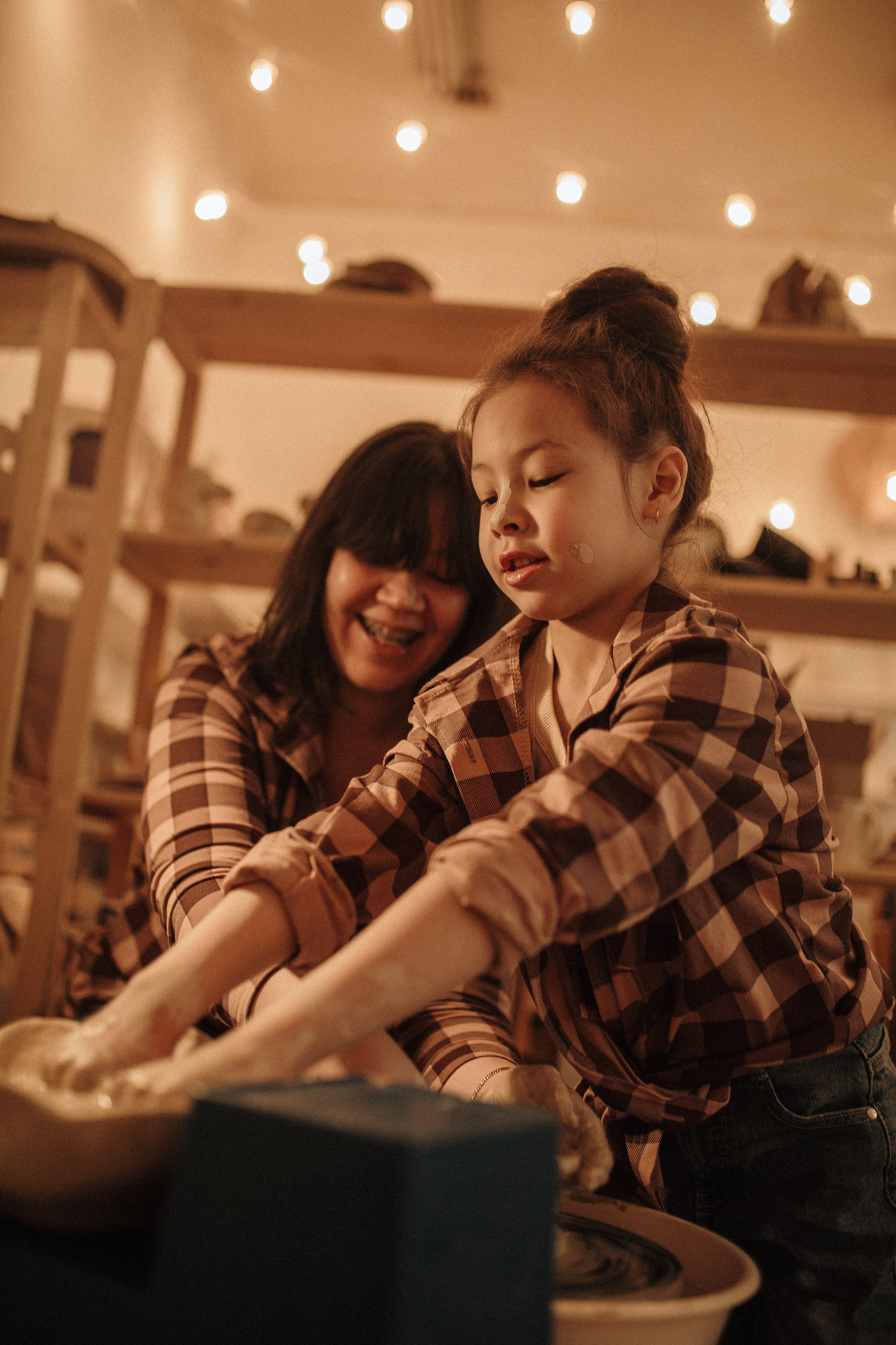 Дина & София гончарная. Семейный и Свадебный фотограф в Санкт-Петербурге Плохая Екатерина