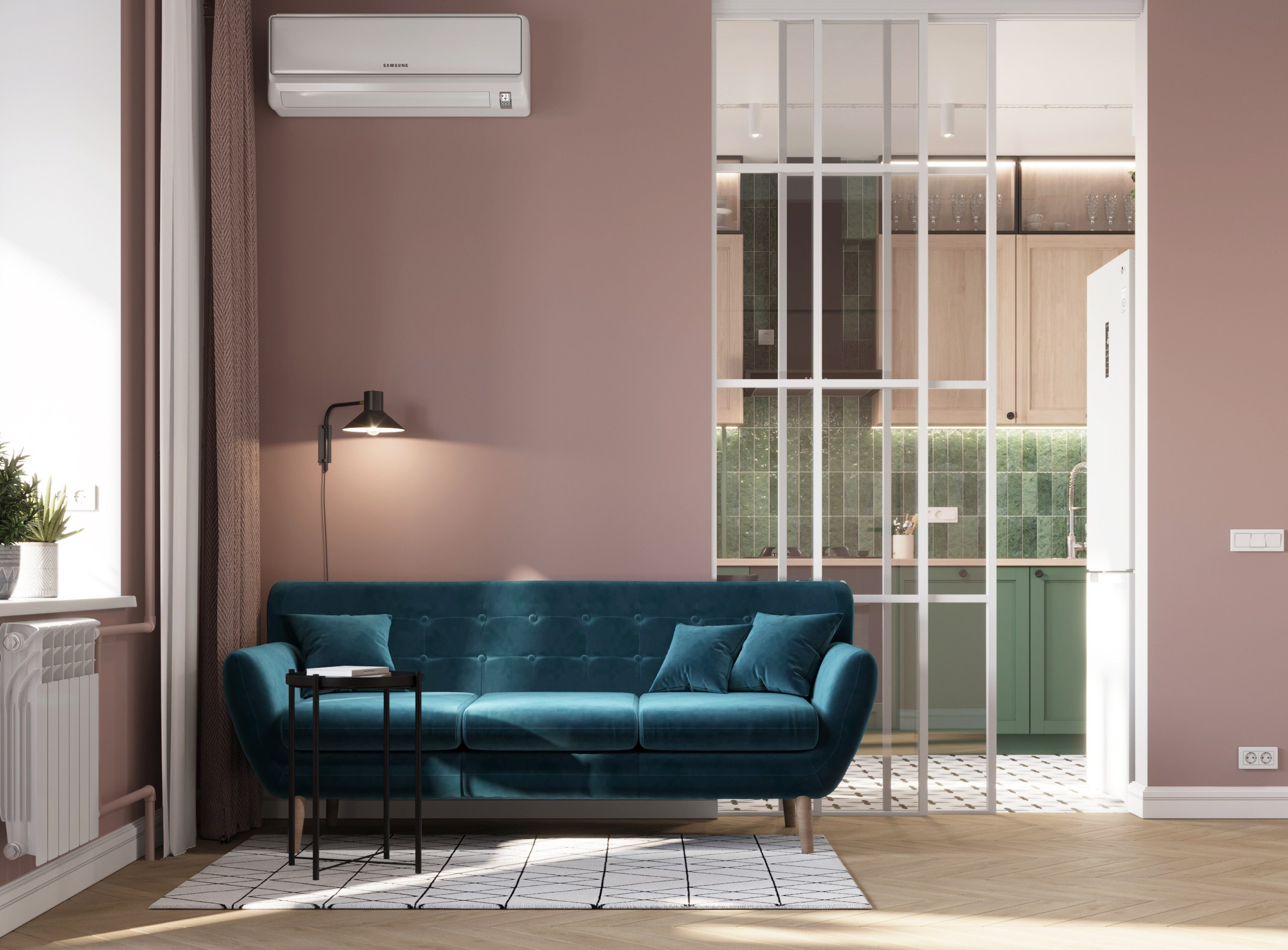 3д визуализация и дизайн интерьера квартиры