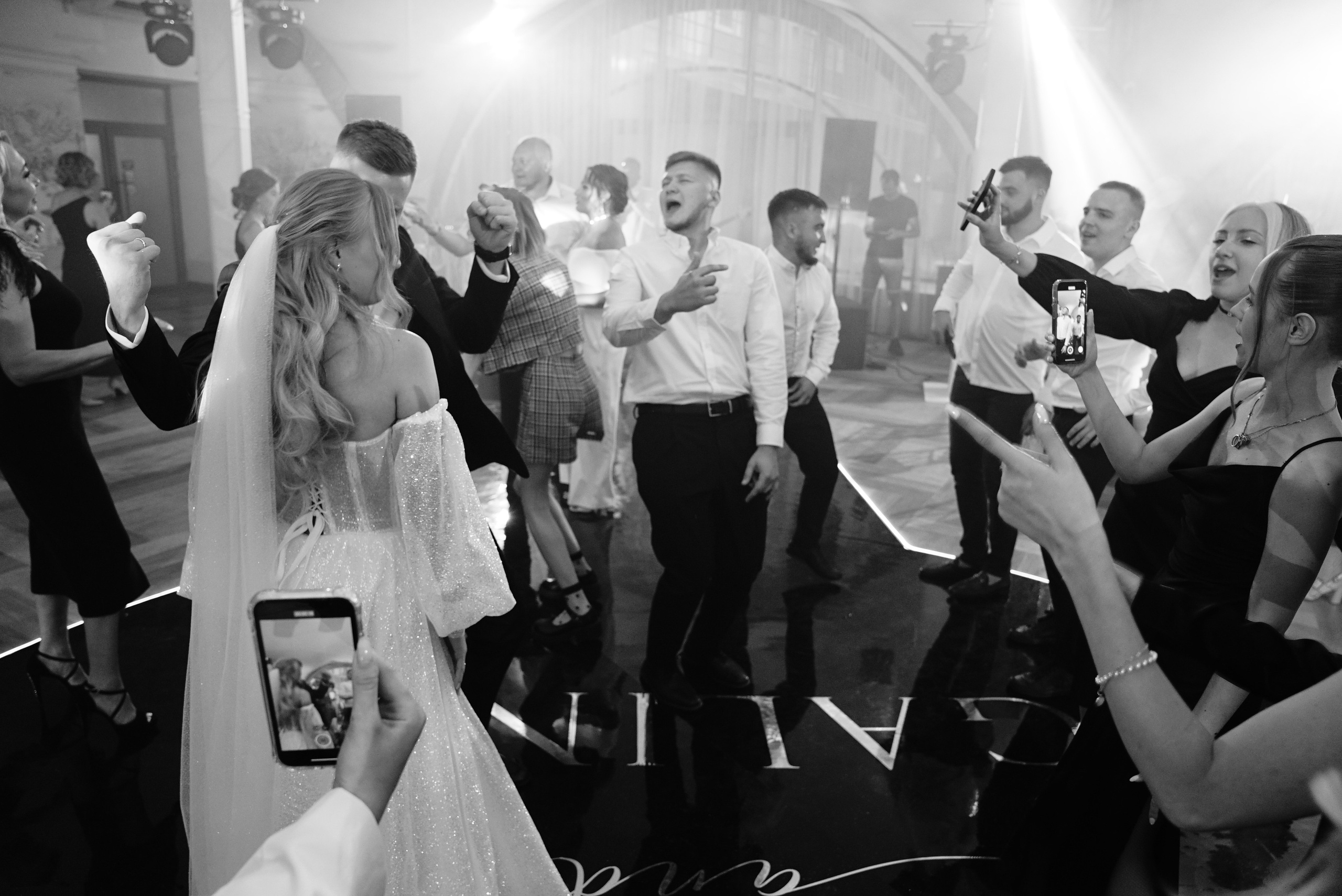 Никита и Галина чб. Свадебный фотограф в Самаре Анна Ковалева