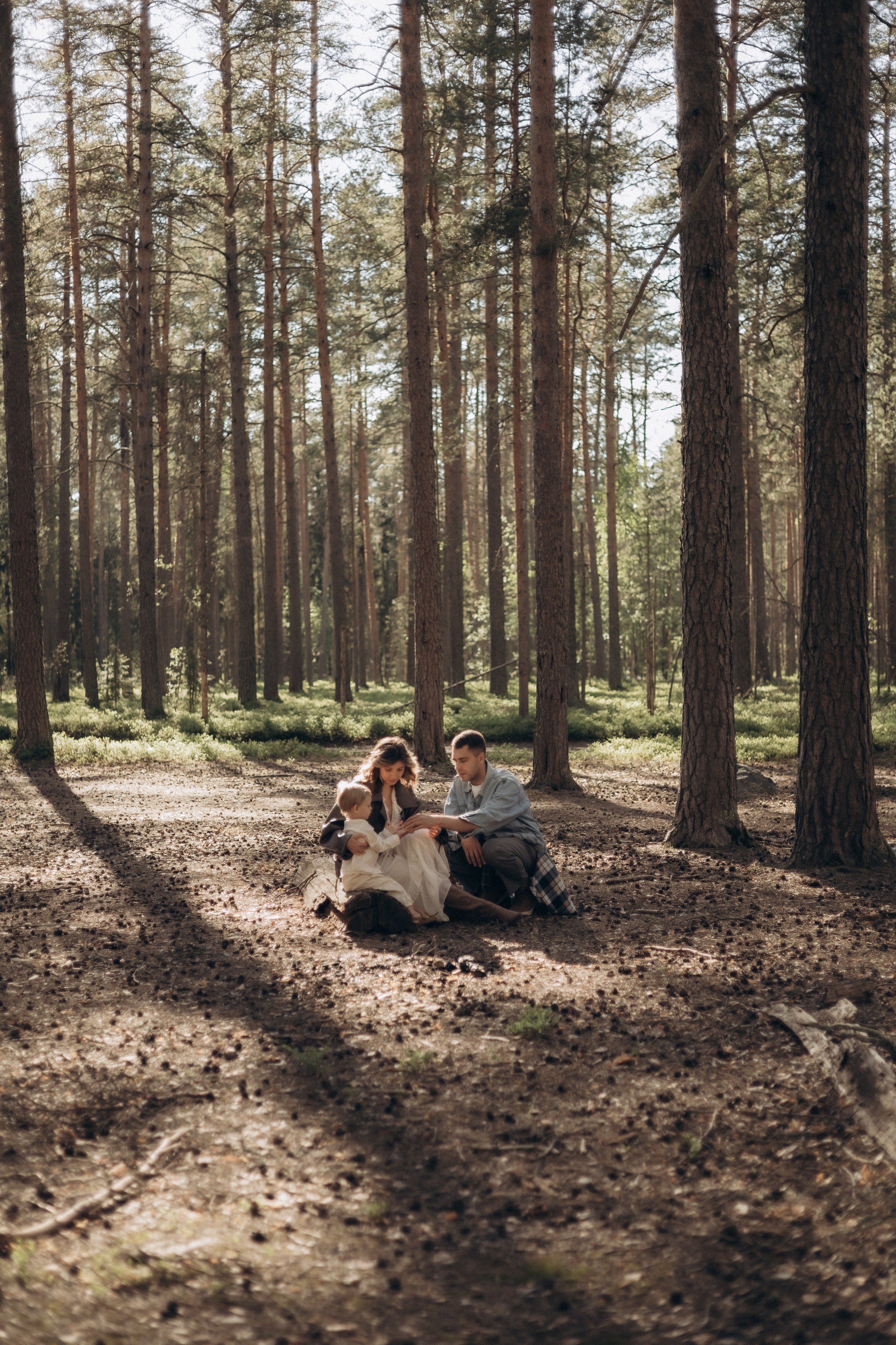 Алёна, Артём и малыш Богдан. Семейный, домашний, ньюборн фотограф Москва Цветкова Елизавета