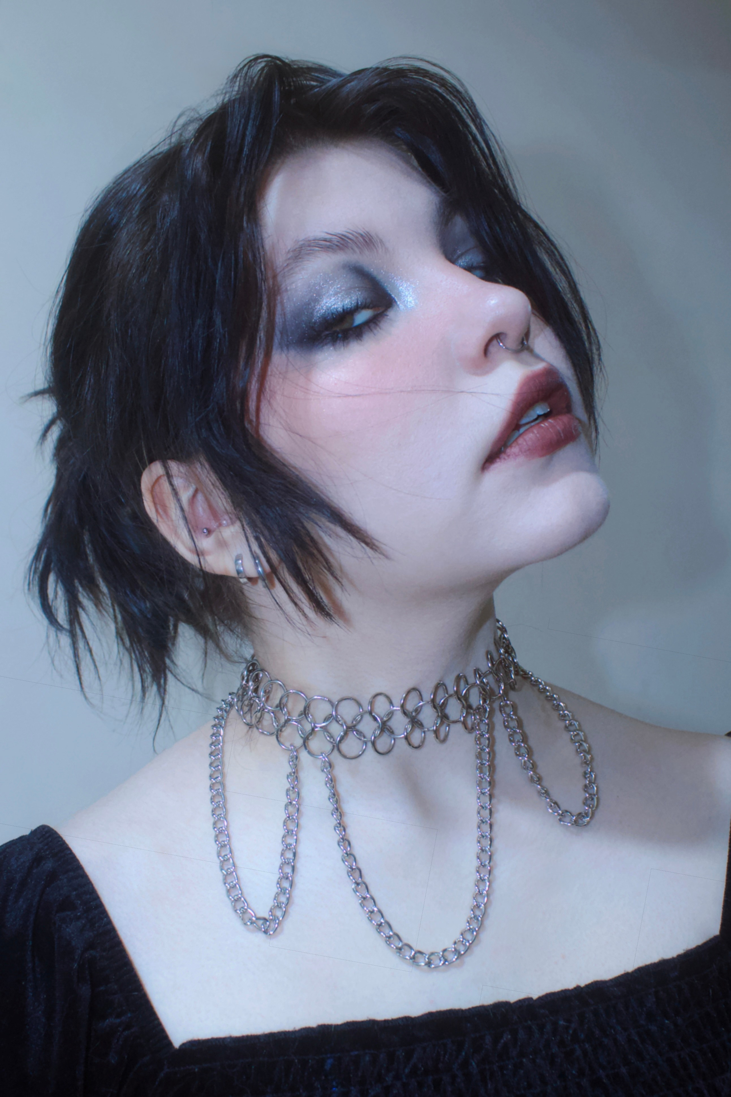 Чокеры из кольчуги. Украшения из кольчуги в Москве Соня Спросонья