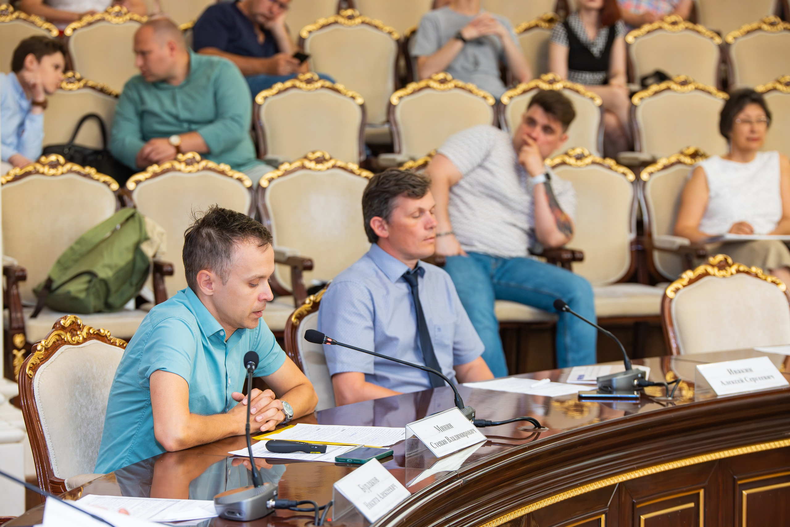 Бизнес конференция между крупным бизнесом и малым. Фотограф Александр Поздняков  Новосибирск