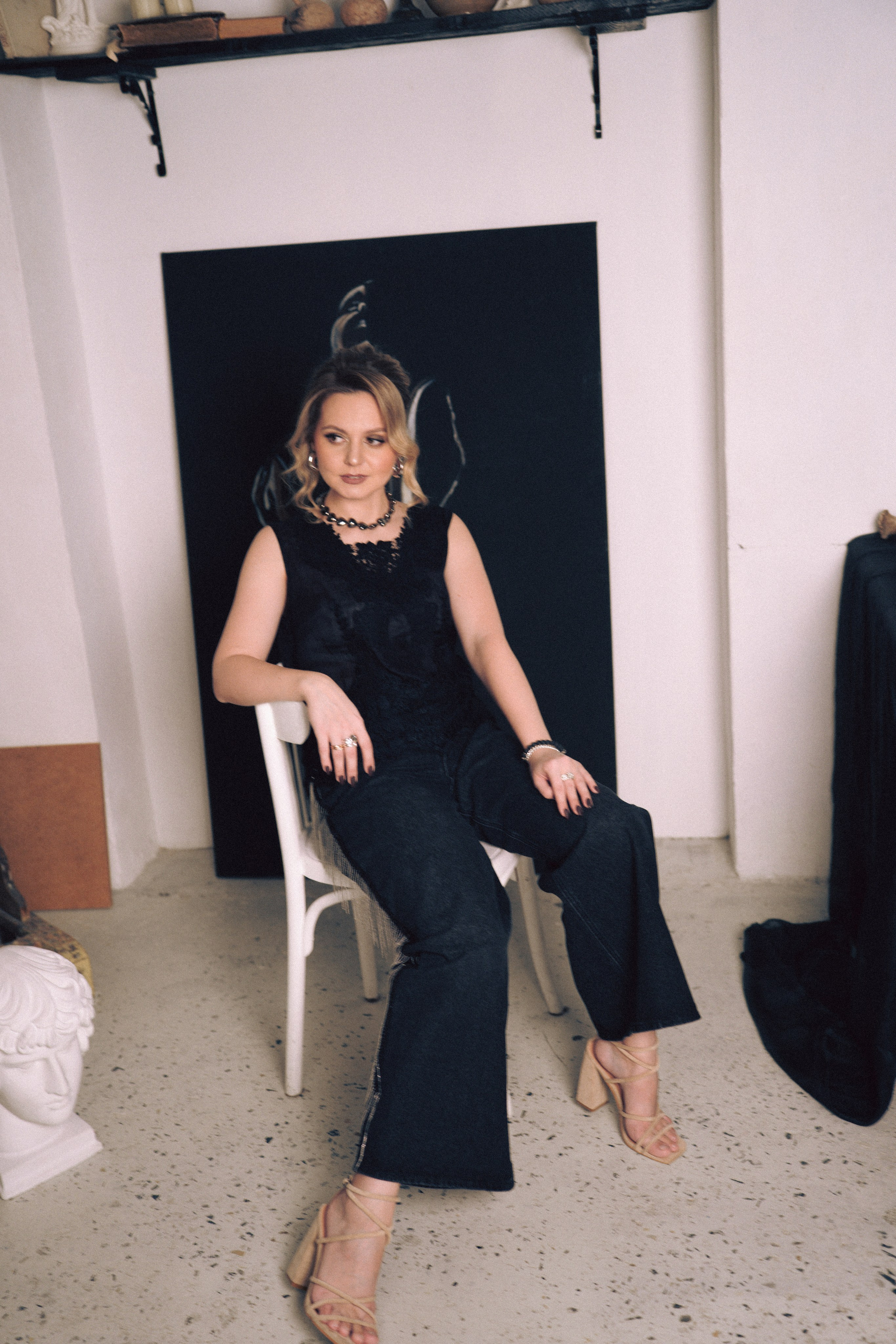 НОВОГОДНЯЯ ФОТОСЕСИИЯ В СТУДИИ ДЛЯ ДЕВУШКИ И ПРОГУЛКА ПО ЧЕРНЫШЕВСКОЙ. Профессиональный фотограф, Санкт-Петербург — Виктория Богомолова