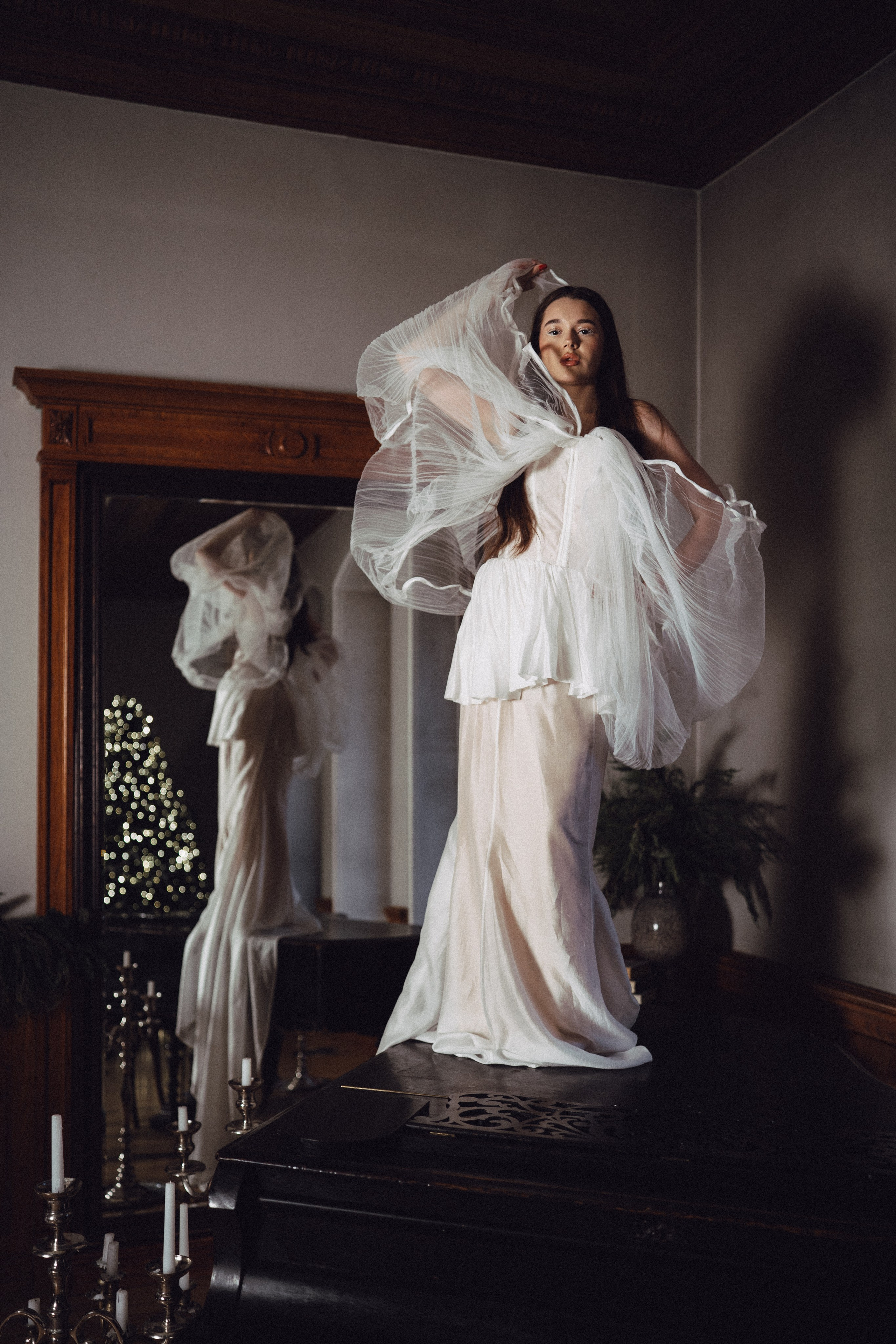 ФОТОСЕССИЯ В ВИНТАЖНОМ СТИЛЕ К НОВОМУ ГОДУ ДЛЯ ДЕВУШКИ. Профессиональный фотограф, Санкт-Петербург — Виктория Богомолова