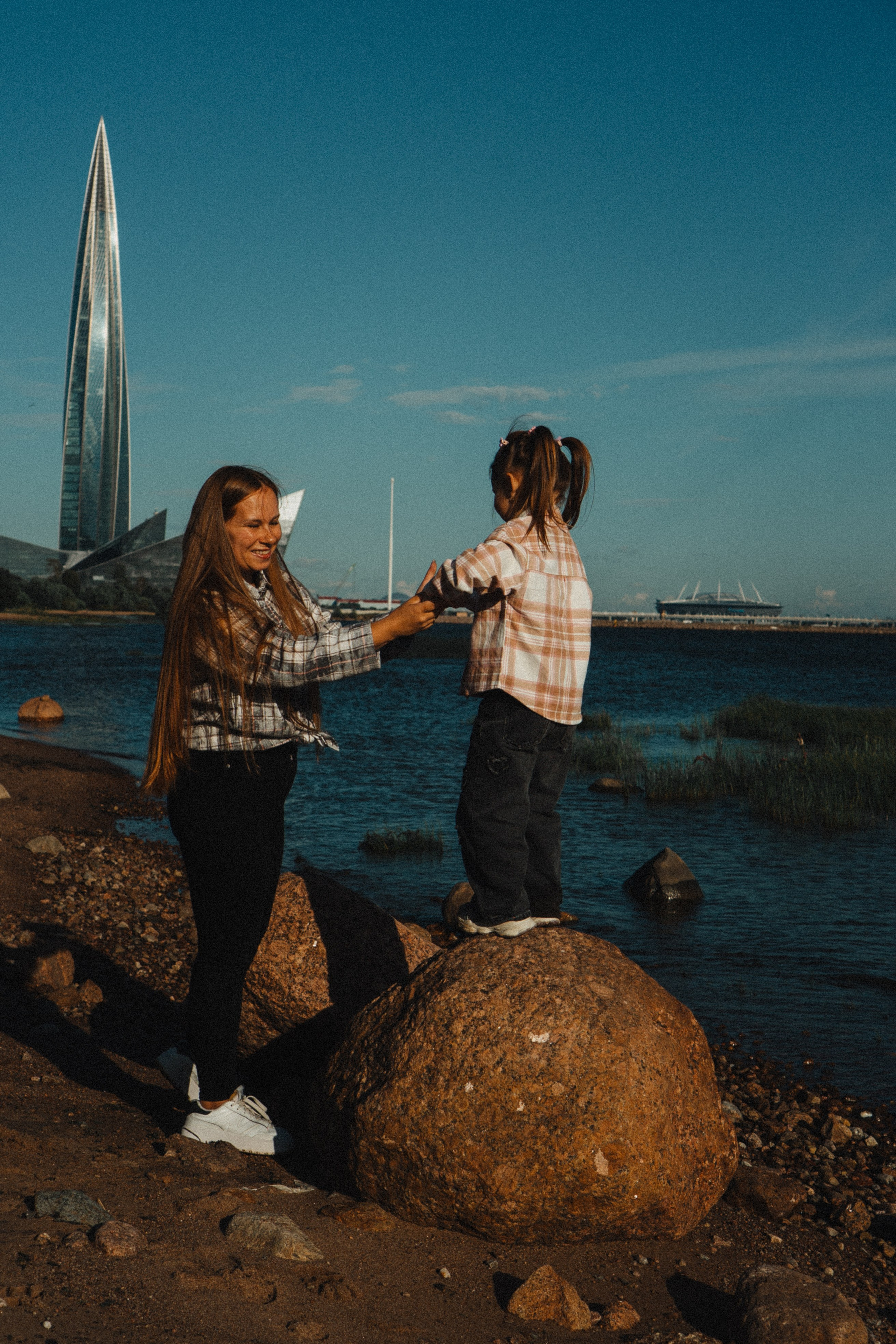 МАМА И ДОЧКА НА ФИНСКОМ ЗАЛИВЕ. Профессиональный фотограф, Санкт-Петербург — Виктория Богомолова