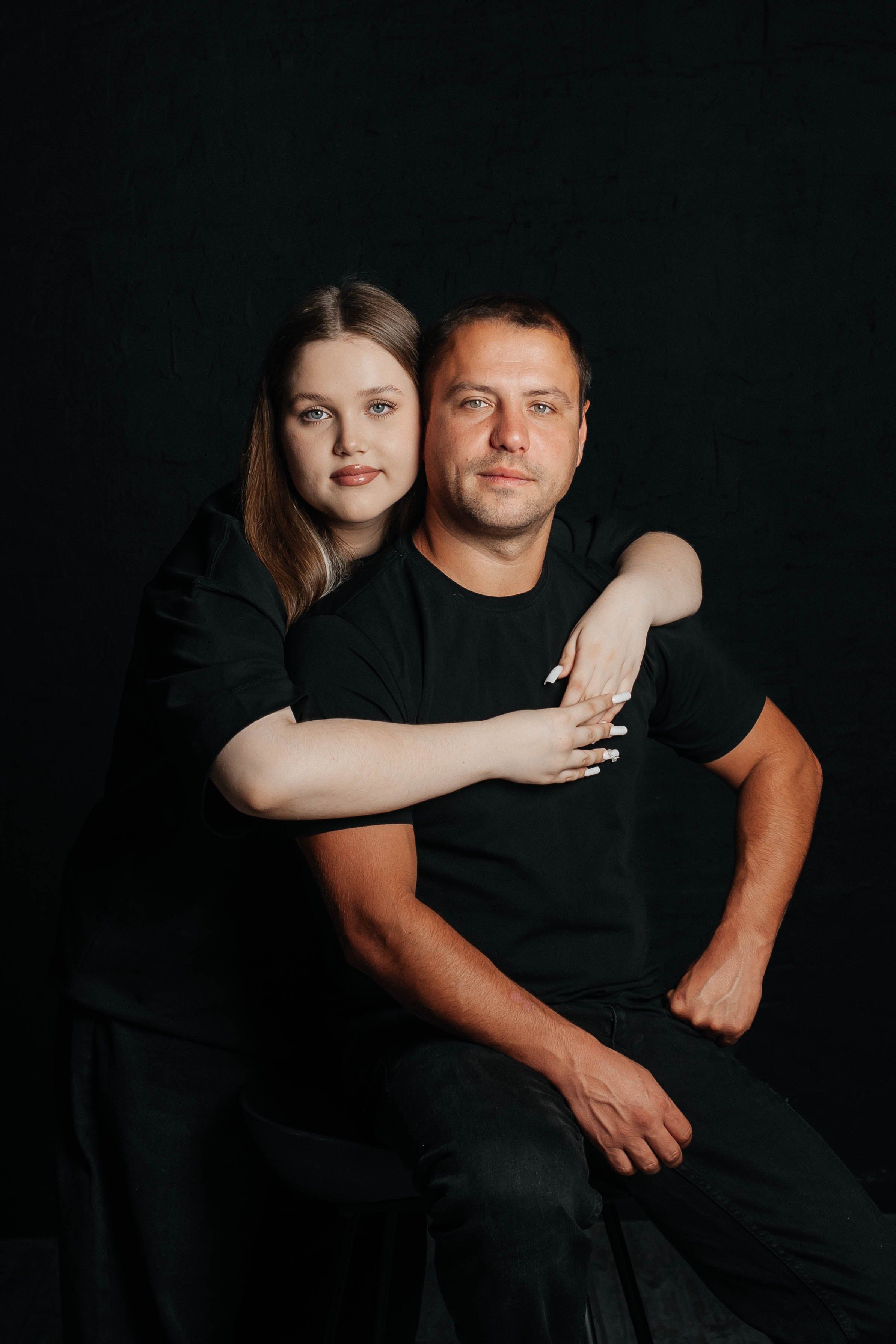 Семейная съёмка в студии. Свадебный и семейный фотограф г. Ярославль Савинская Анастасия