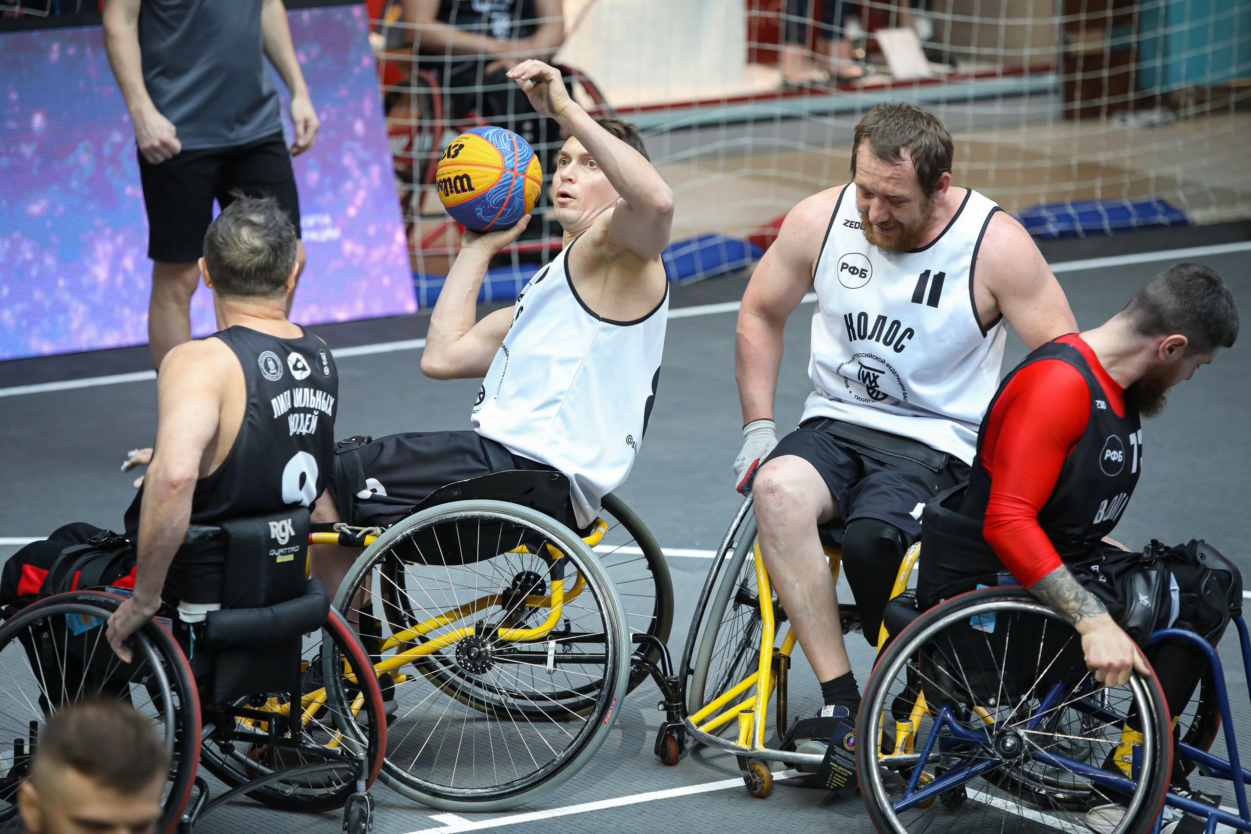 Баскетбол на колясках. Спортивный фотограф в Санкт-Петербурге Наталья Ксенофонтова