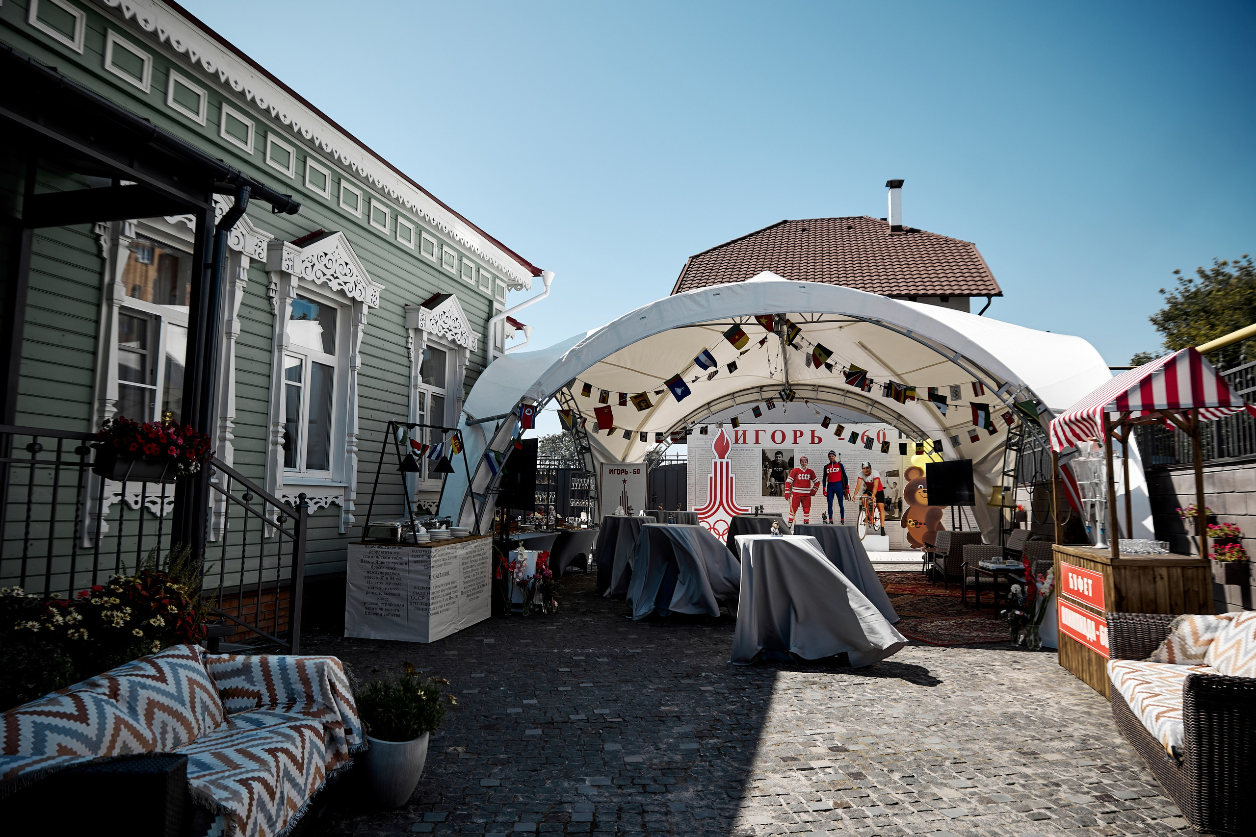 Олимпийский привет из 80-х. Студия декора НикитинаДекор — оформление мероприятий в Ульяновске. Профессиональное создание эксклюзивных декораций