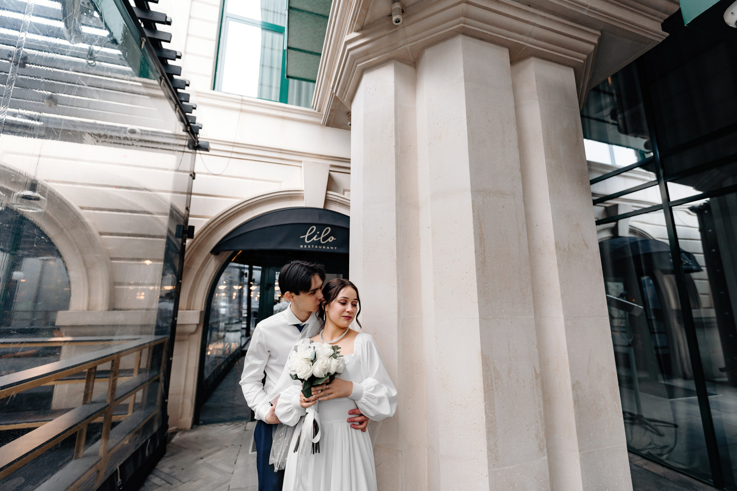 Свадебная красивая фотосессия