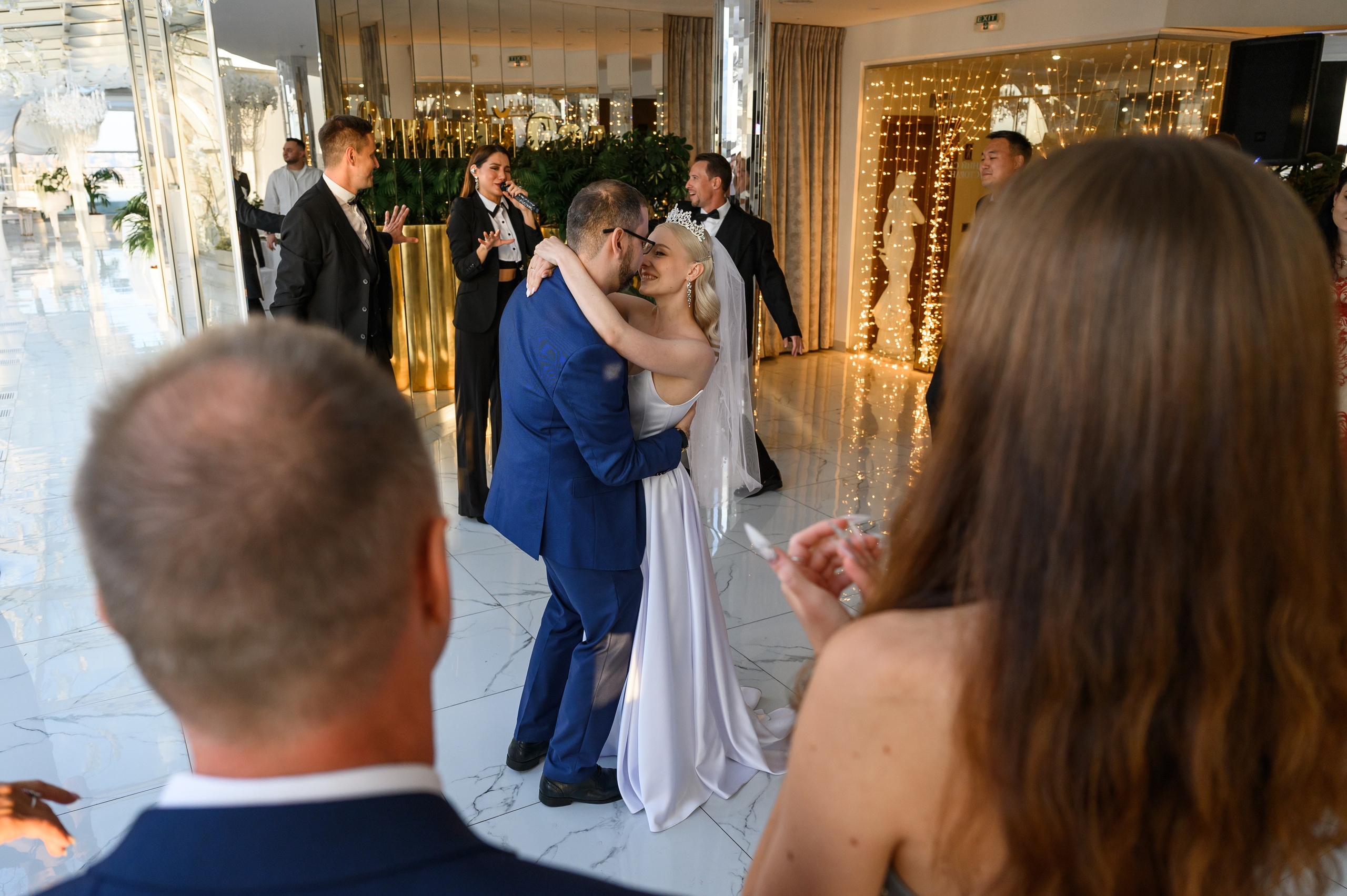 Свадебный банкет Golden Ring Hotel ресторан Зимний сад. Свадебный фотограф Москва Юрий Кульман