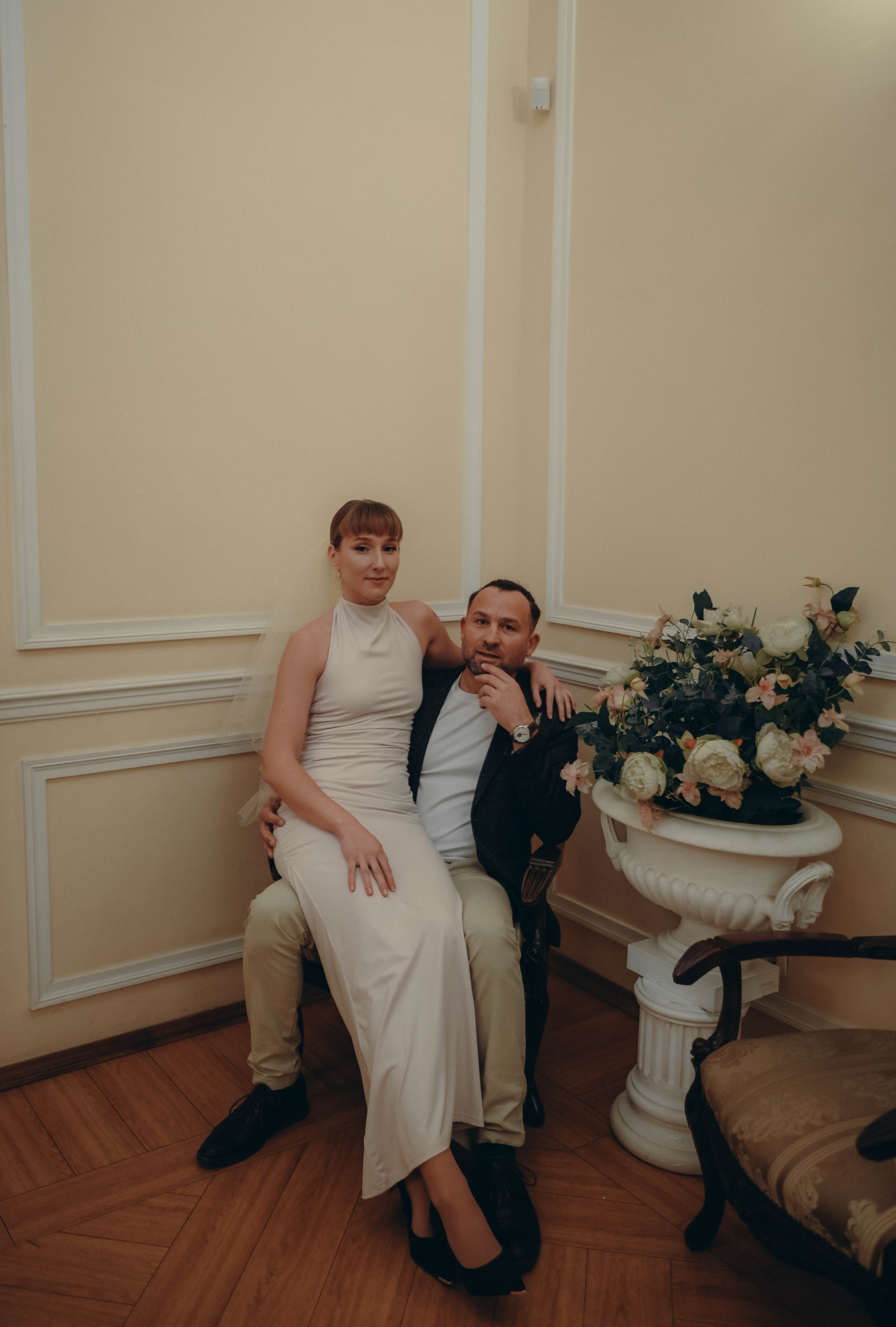 Свадебная прогулка. Ксения и Василий. Семейный и свадебный фотограф в Санкт-Петербурге Яна