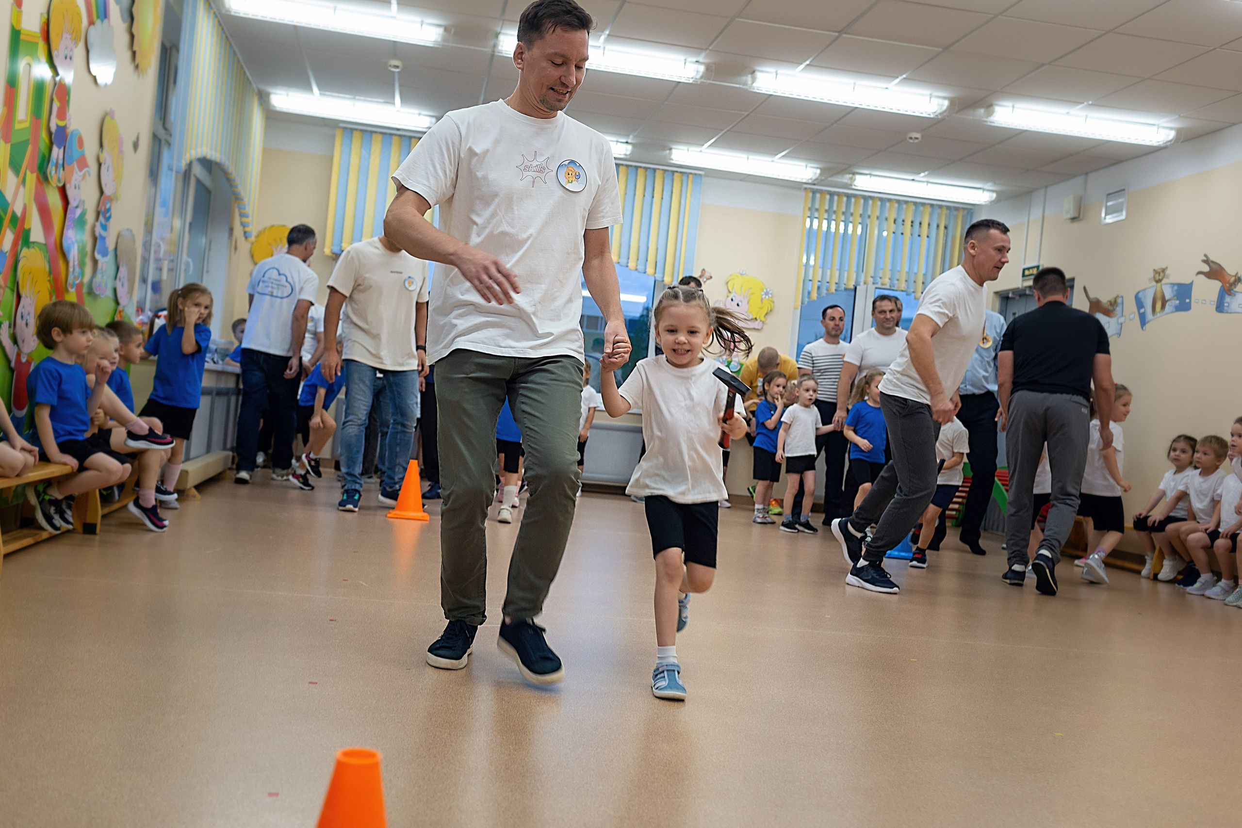 День пап в детском саду_2024. Семейный фотограф в Санкт-Петербурге