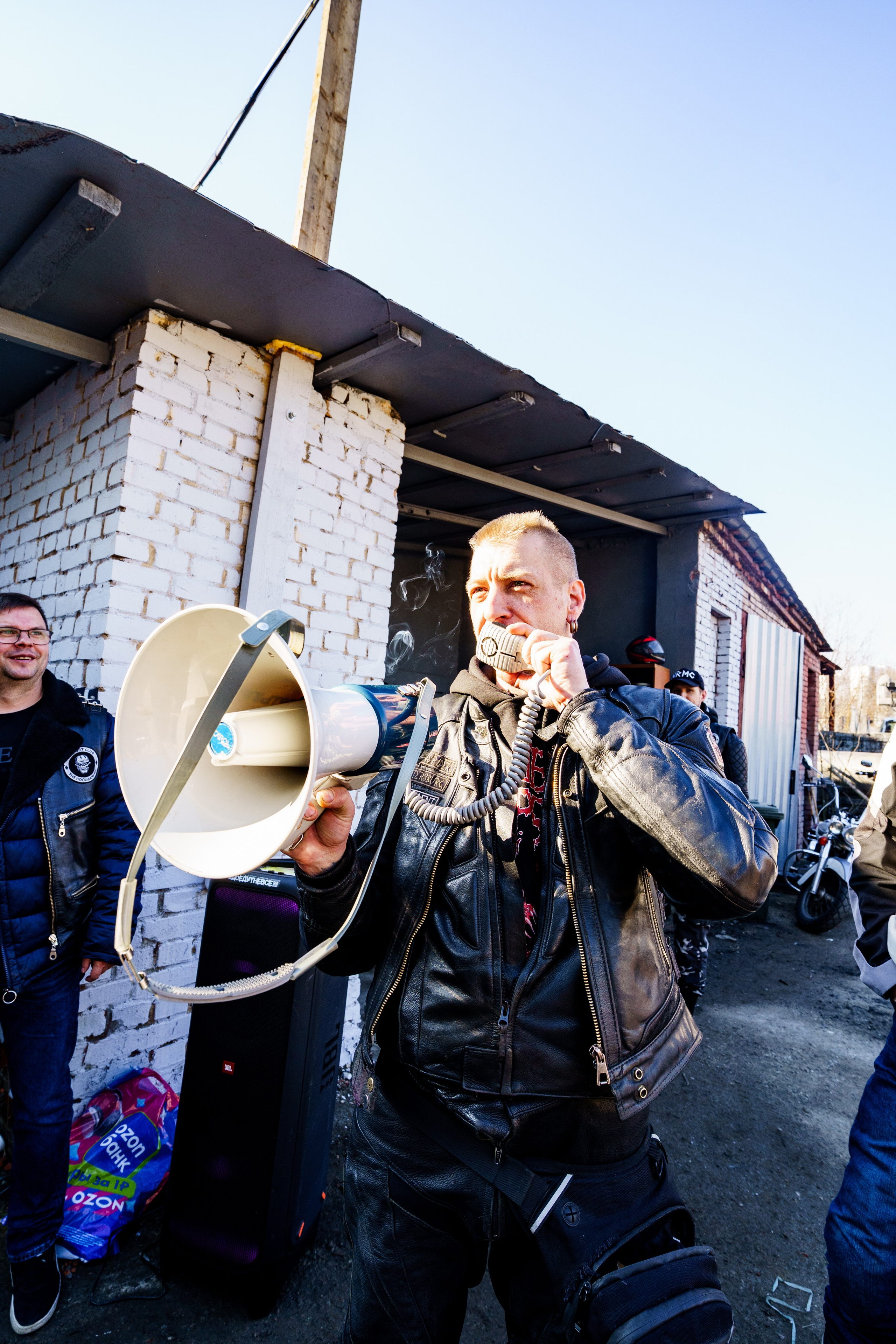 Прохват мотоклуба Norman Riders ч.2. Концертный и репортажный фотограф в Санкт-Петербурге Слава Пахомов